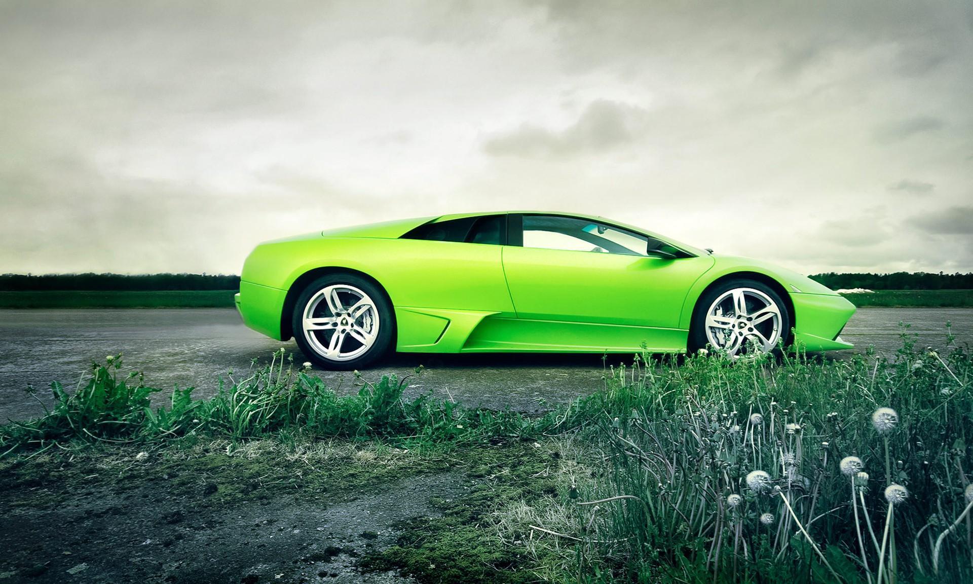 1920x1152 Cool Green Car HD desktop wallpaper : Widescreen : High Definition