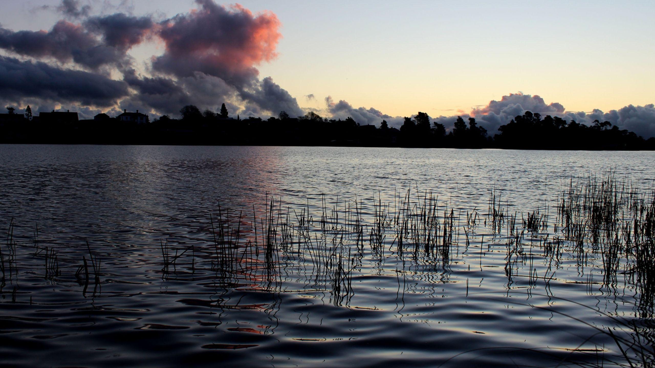 2560x1440 New Zealand Sunset MacBook Air Wallpaper Download
