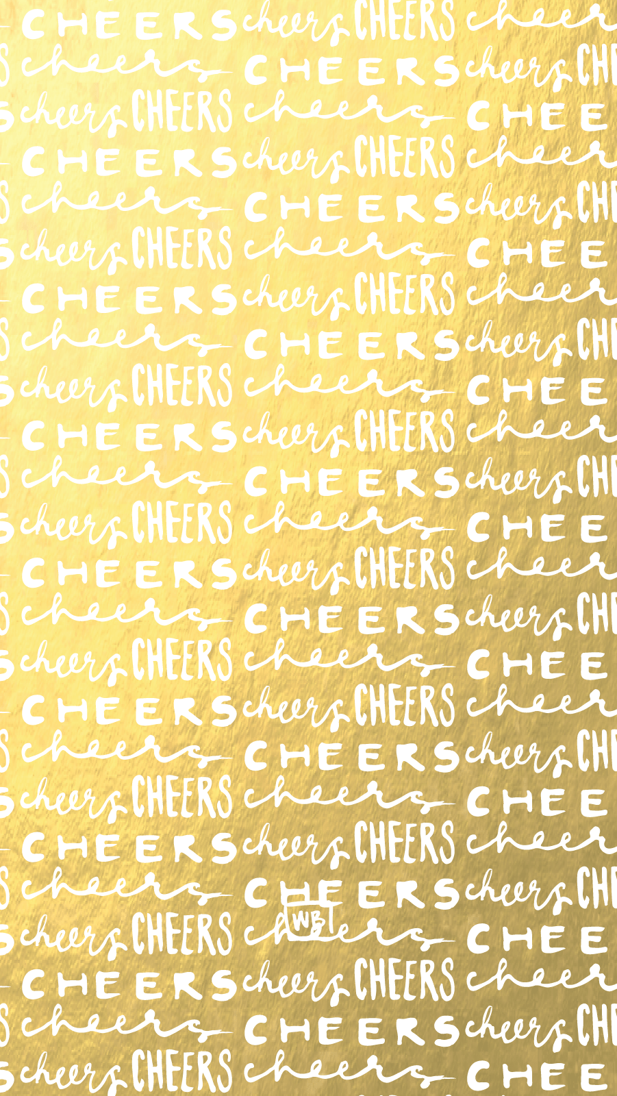 901x1600 Gold foil shimmer Cheers new year Celebration iphone phone