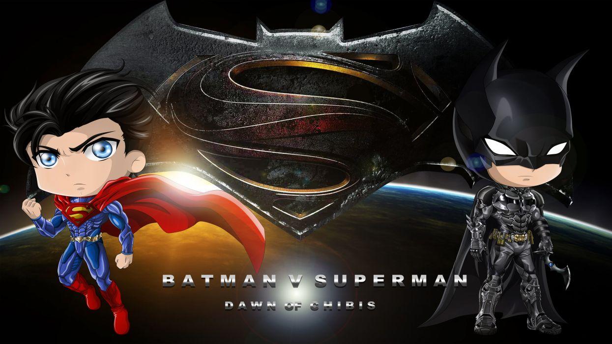 1245x700 BATMAN V SUPERMAN Phiêu lưu Hành động Batman Siêu nhân Bình minh Công lý Chibi Hình nền.  5000x2811