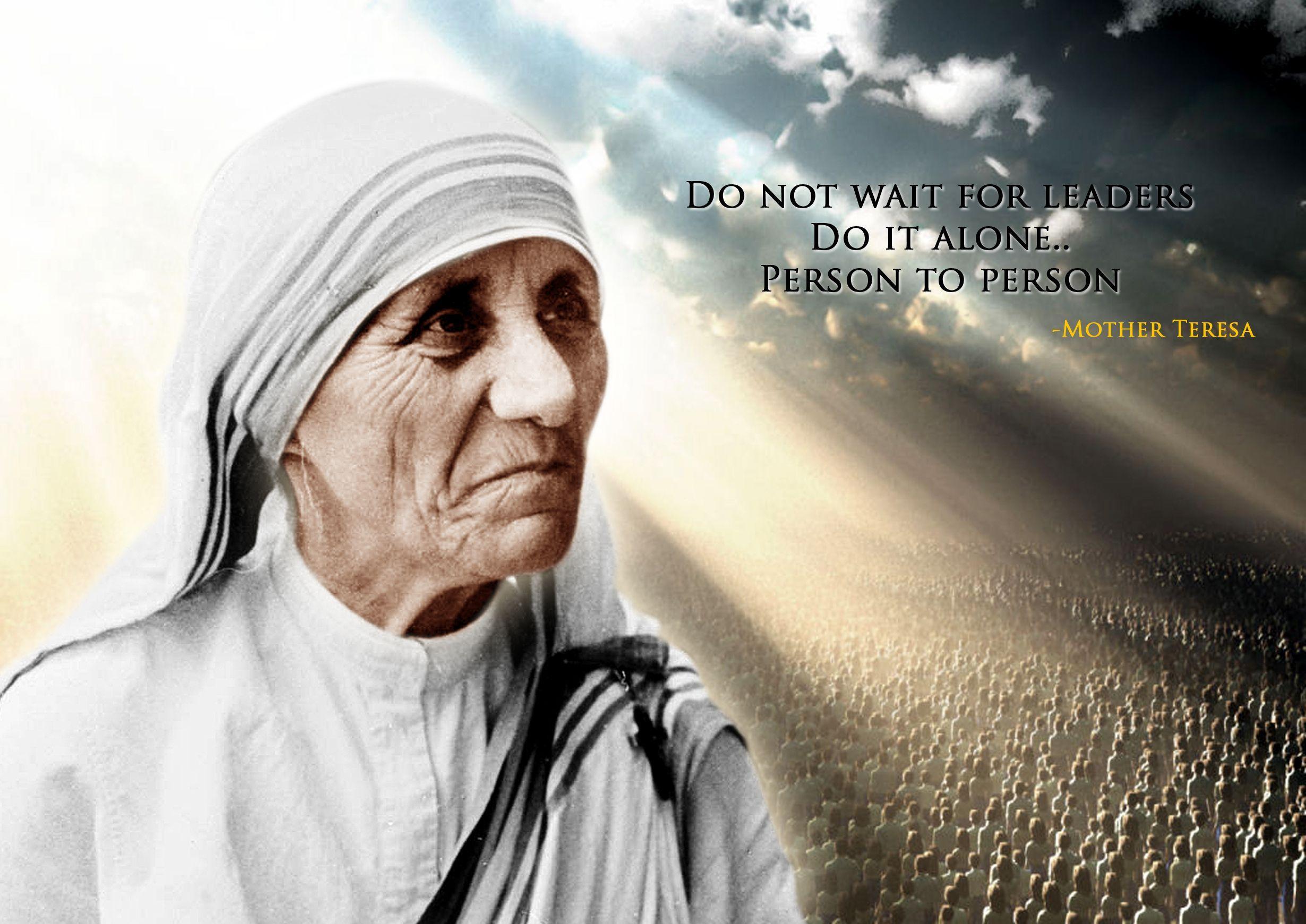 Mother Teresa Wallpapers - Top Free Mother Teresa Backgrounds -  WallpaperAccess