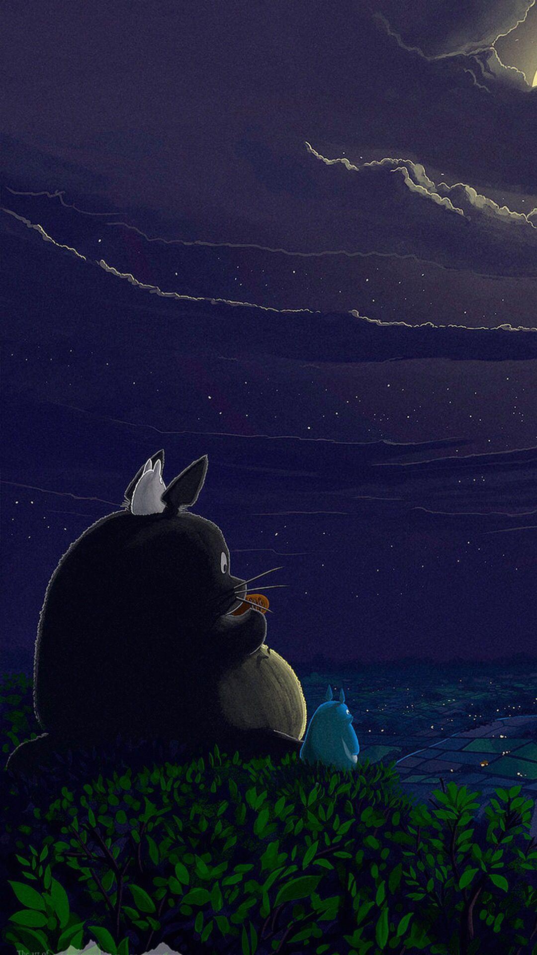 1080x1920 My Neighbor Totoro Wallpaper