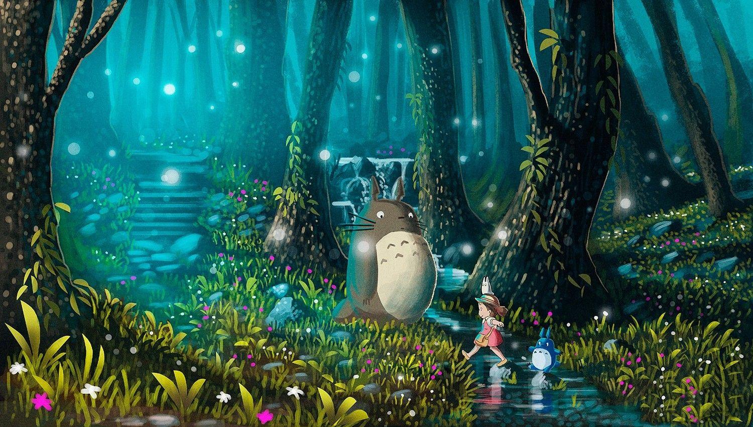 1500x851 My Neighbor Totoro Wallpaper