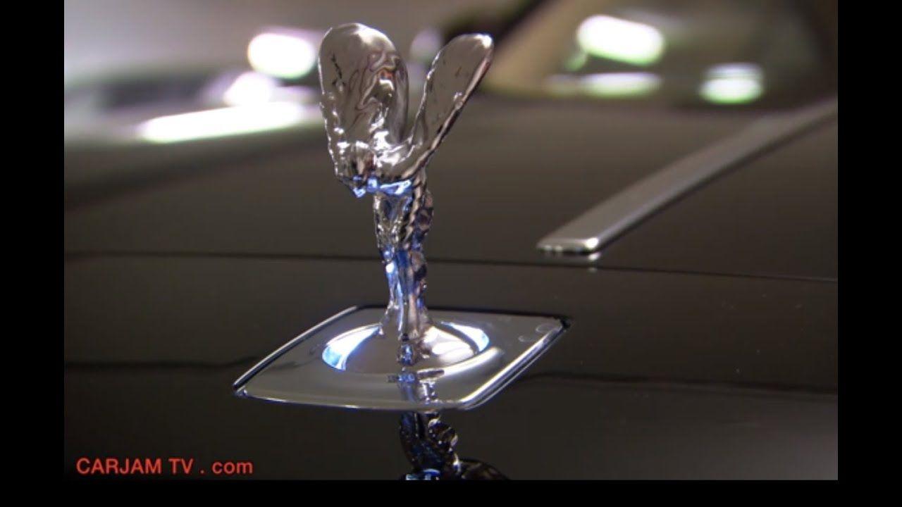 1280x720 Rolls Royce Spirit of Ecstasy Lighting Up + Retracting 2014 Hood Ornament Carjam TV HD