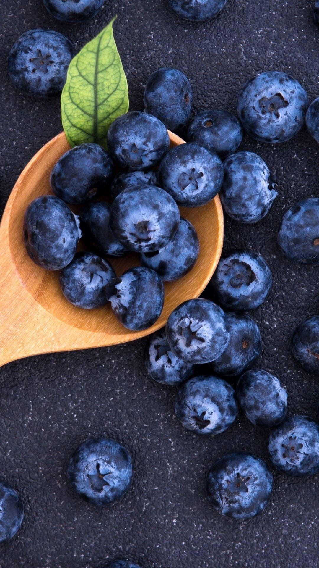 1080x1920 Blueberry iPhone Wallpaper Free HD Wallpaper