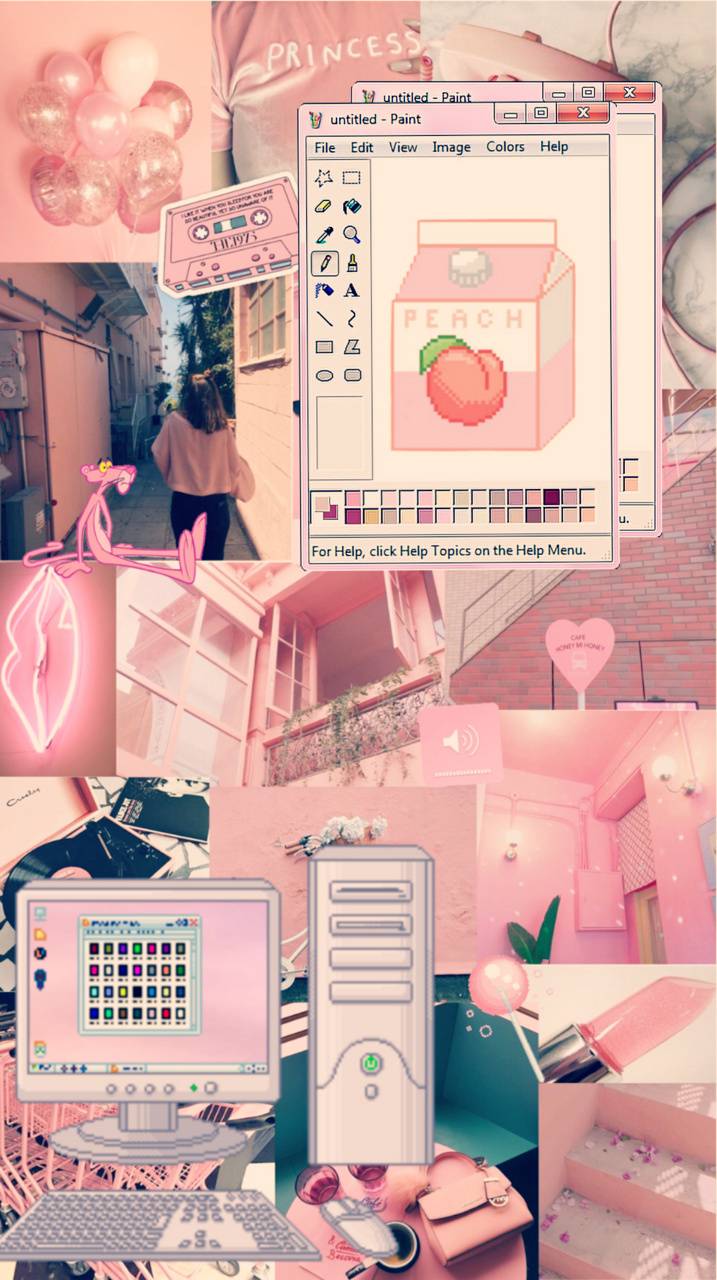 717x1280 Pink aesthetic wallpaper