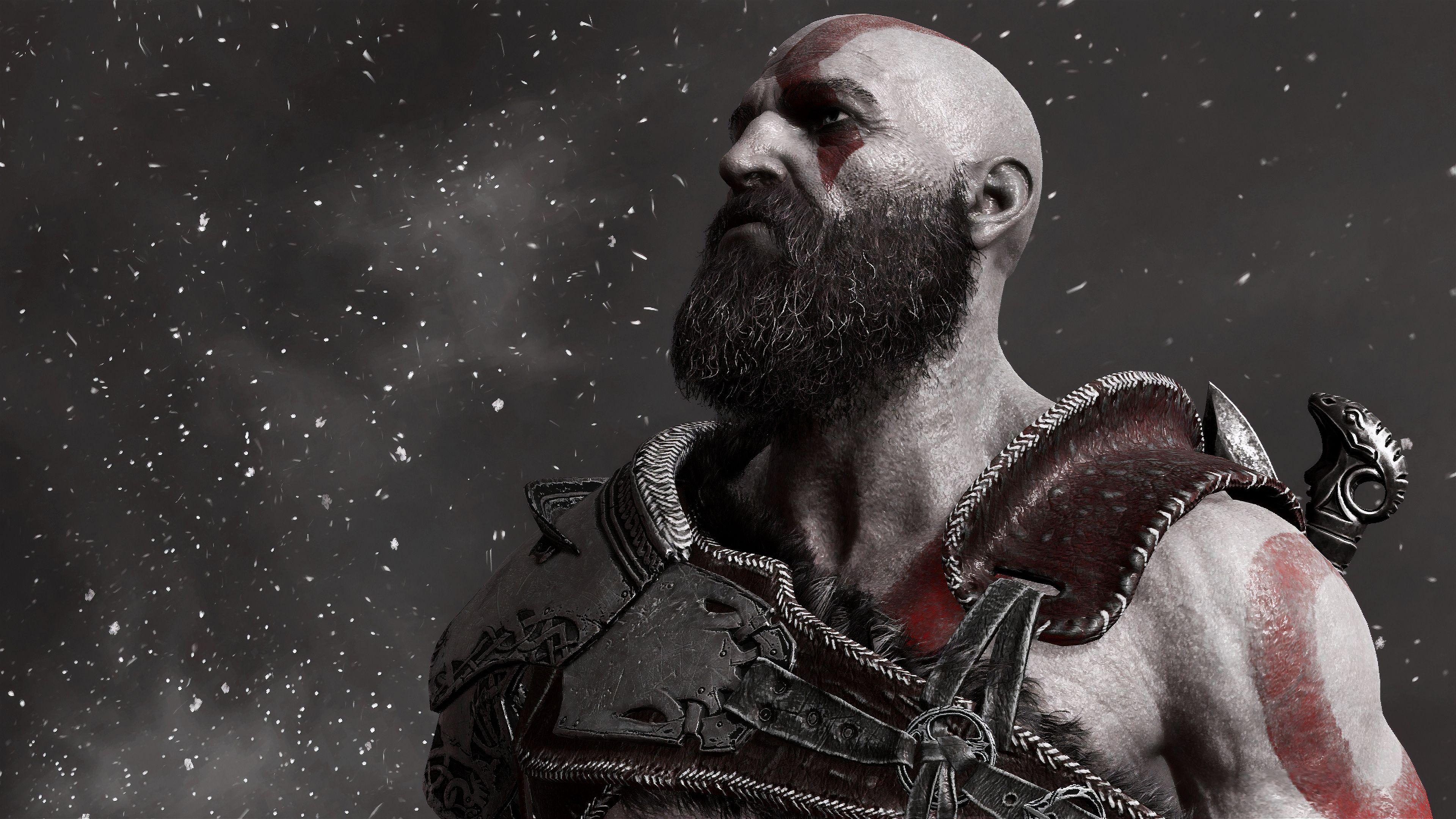 God of War Kratos wallpaper 2096x4542  rAmoledbackgrounds
