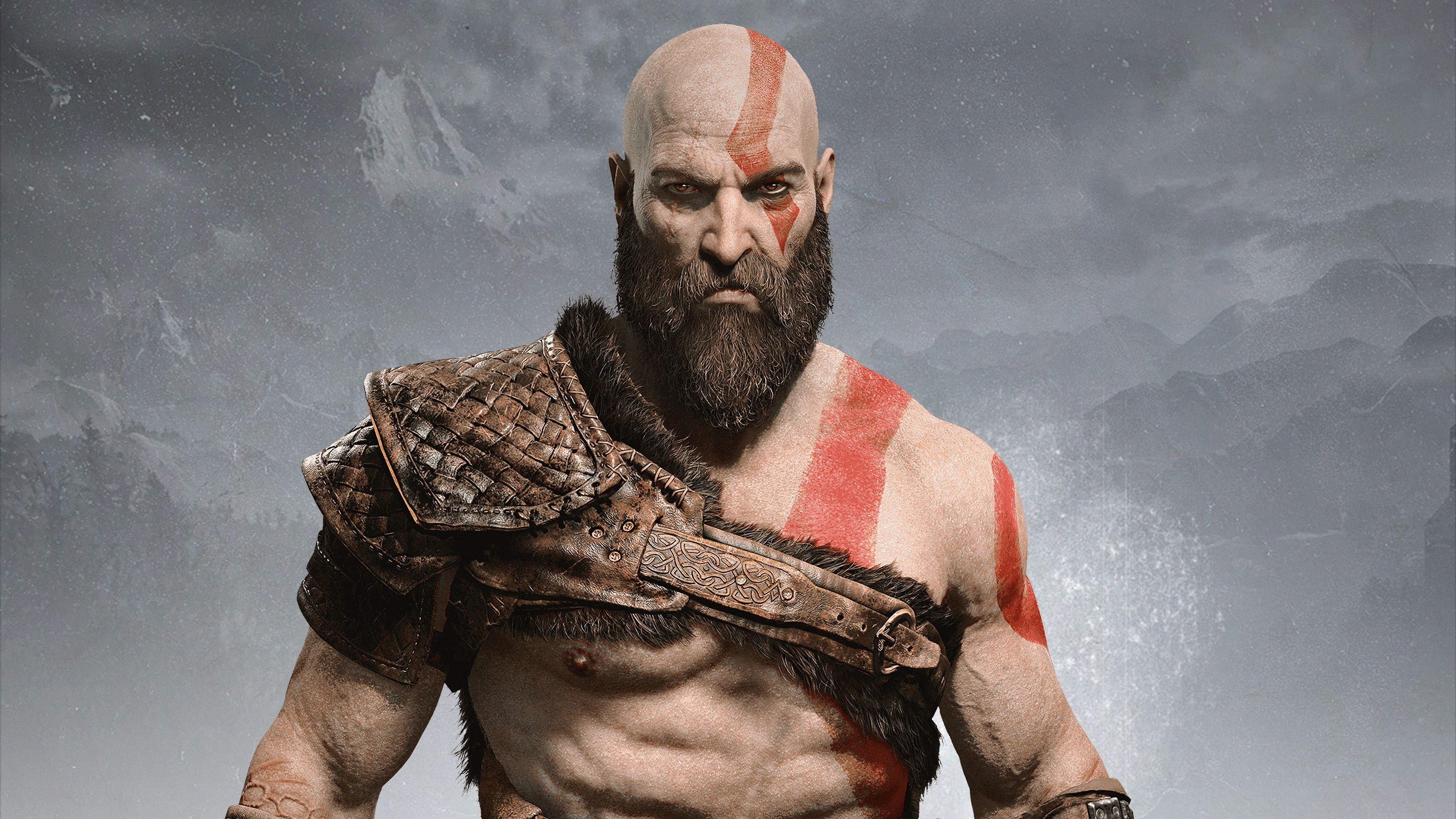 3840x2160 Kratos God of War 4 Ps4 4K