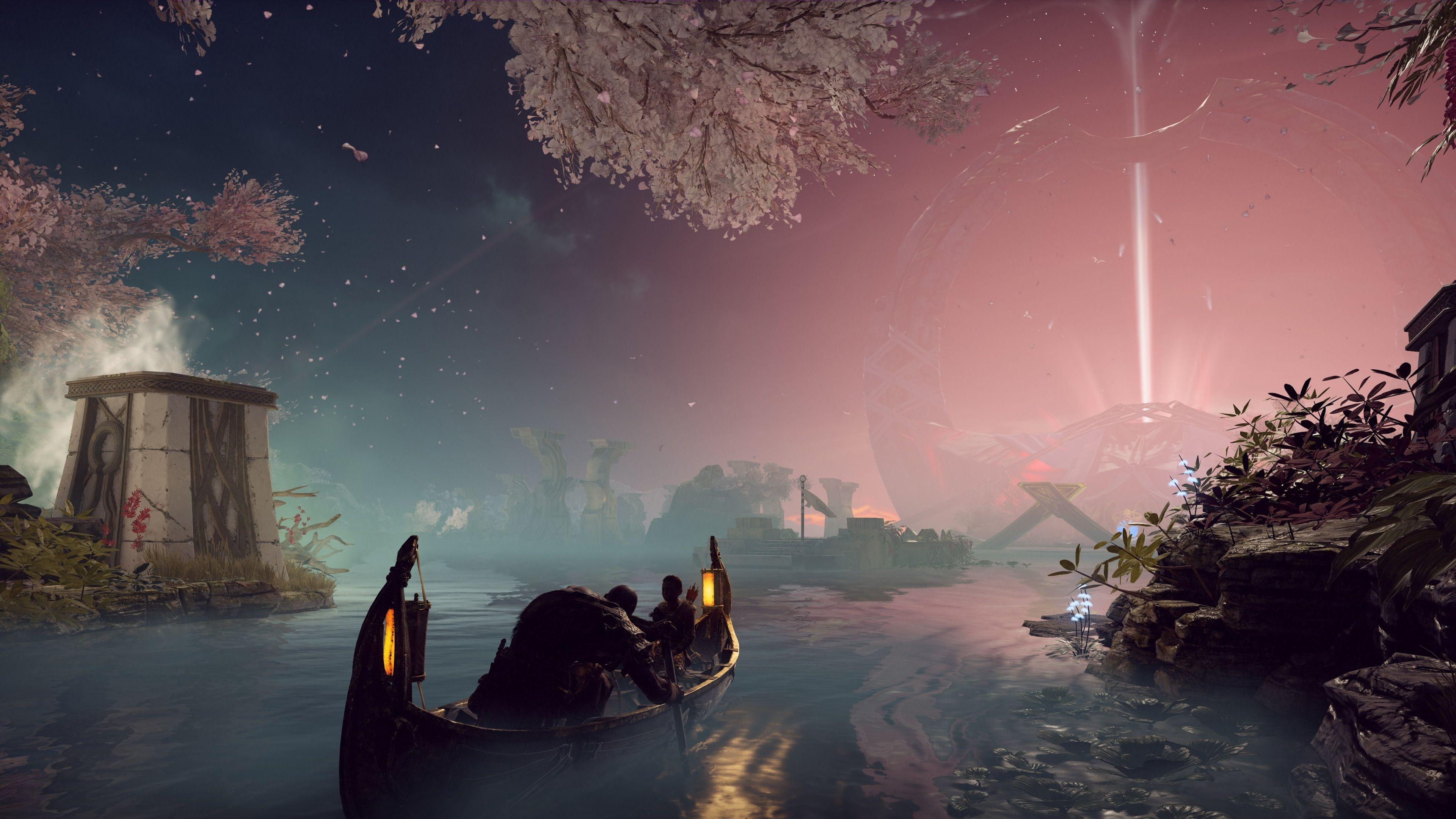 3840x2160 Wallpaper 4k Under The Hood Of The Boat In God Of War 4 4k 2018
