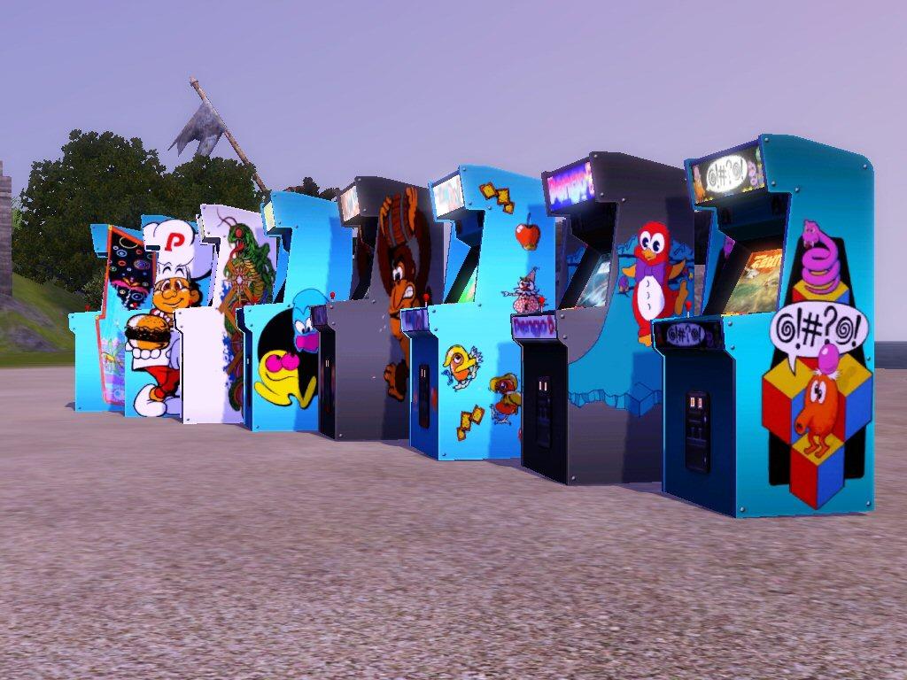 1024x768 Classic Arcade Wallpaper, 0.15 Mb