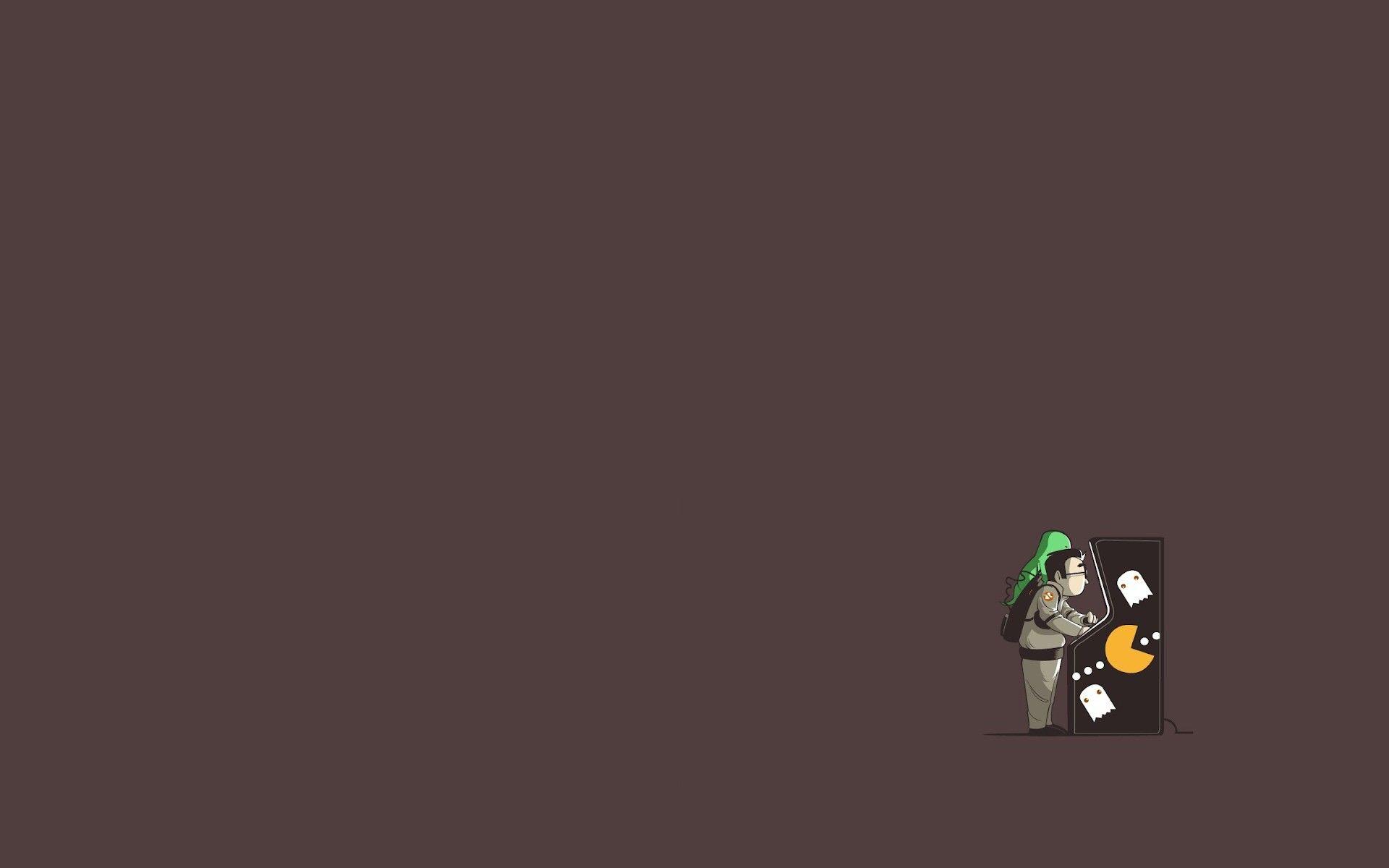1920x1200 #minimalism, #Pac Man, #arcade Cabinet Wallpaper. Mocah