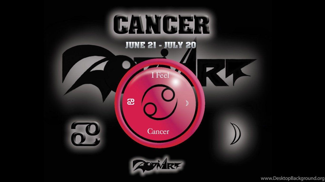 1366x768 Zodiac Cancer Wallpaper HD Desktop Background