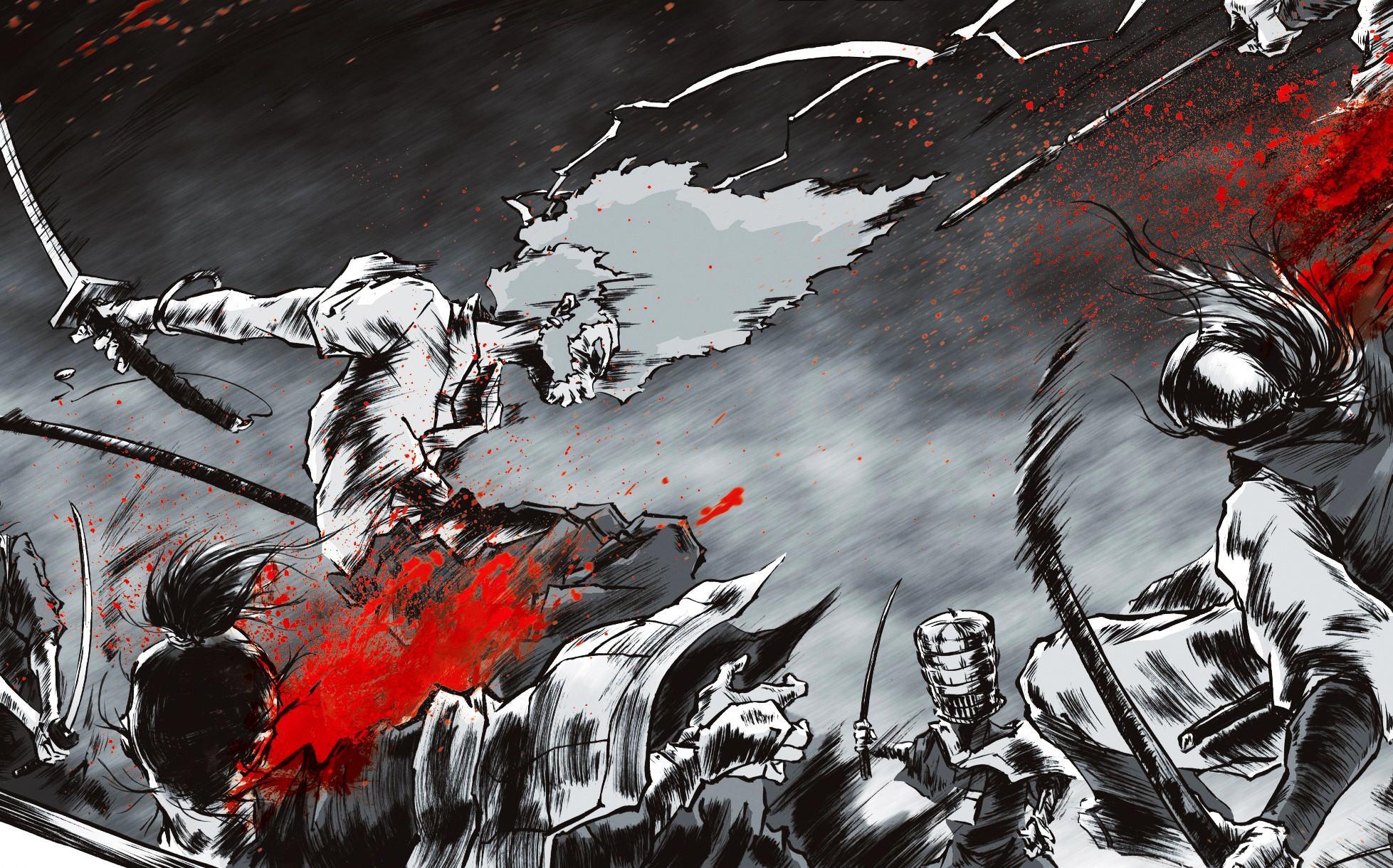 1957x1220 Afro Samurai Wallpaper HD Download