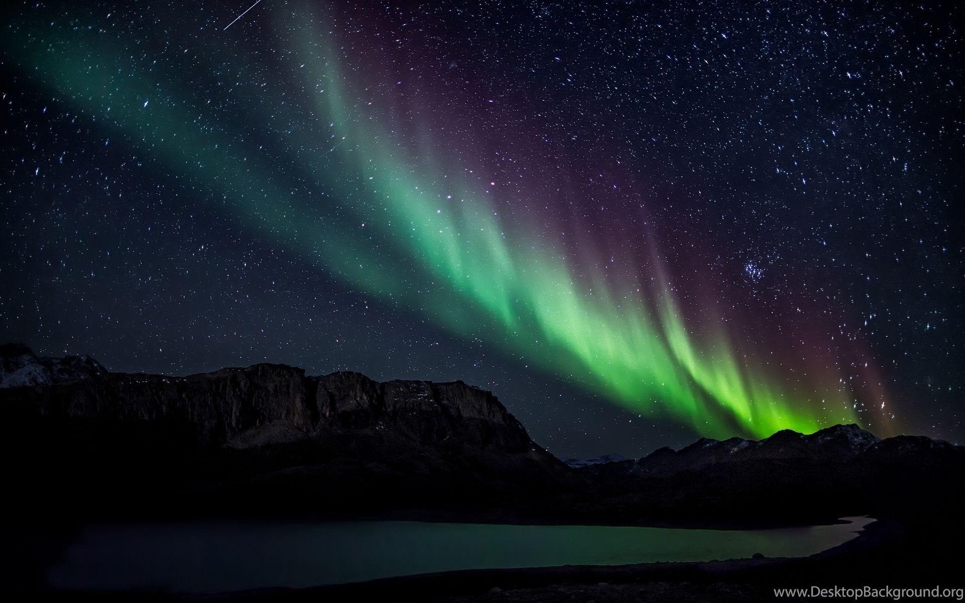 1920x1200 Aurora Borealis Wallpaper HD For Desktop Background Desktop