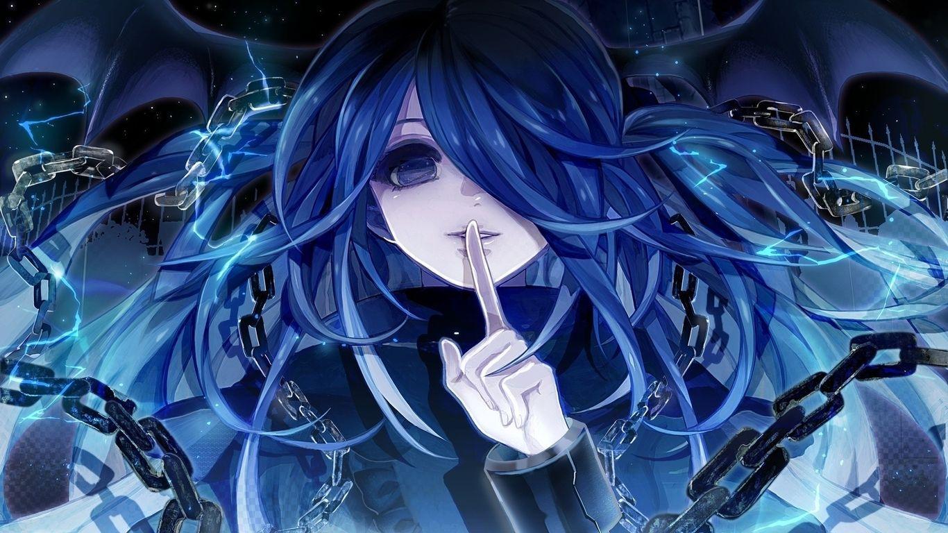 1366x768 Emo Demon Girl 1366x768