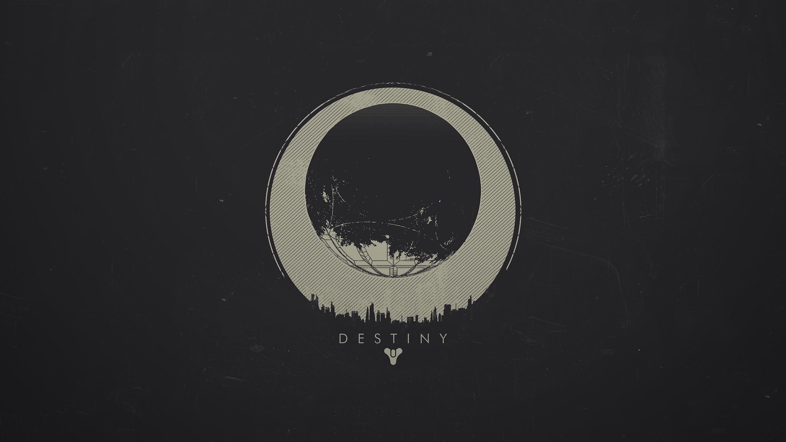2560x1440 Destiny Minimalist Wallpaper