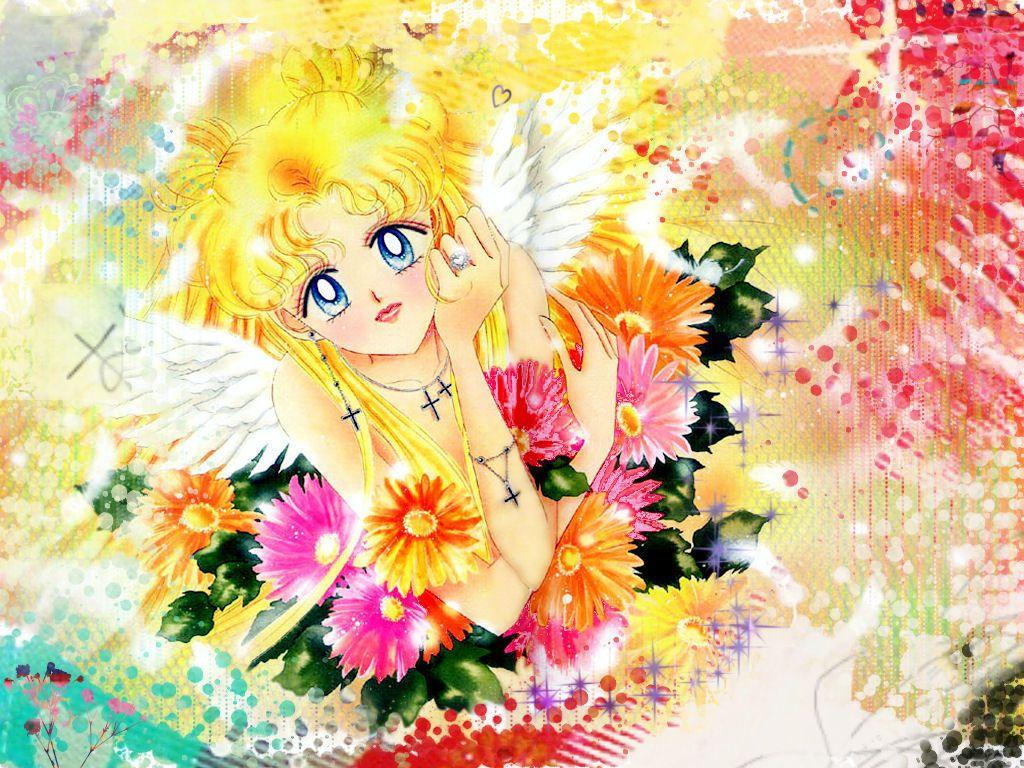 1024x768 Sailor Moon Graffiti Senshi Wallpaper