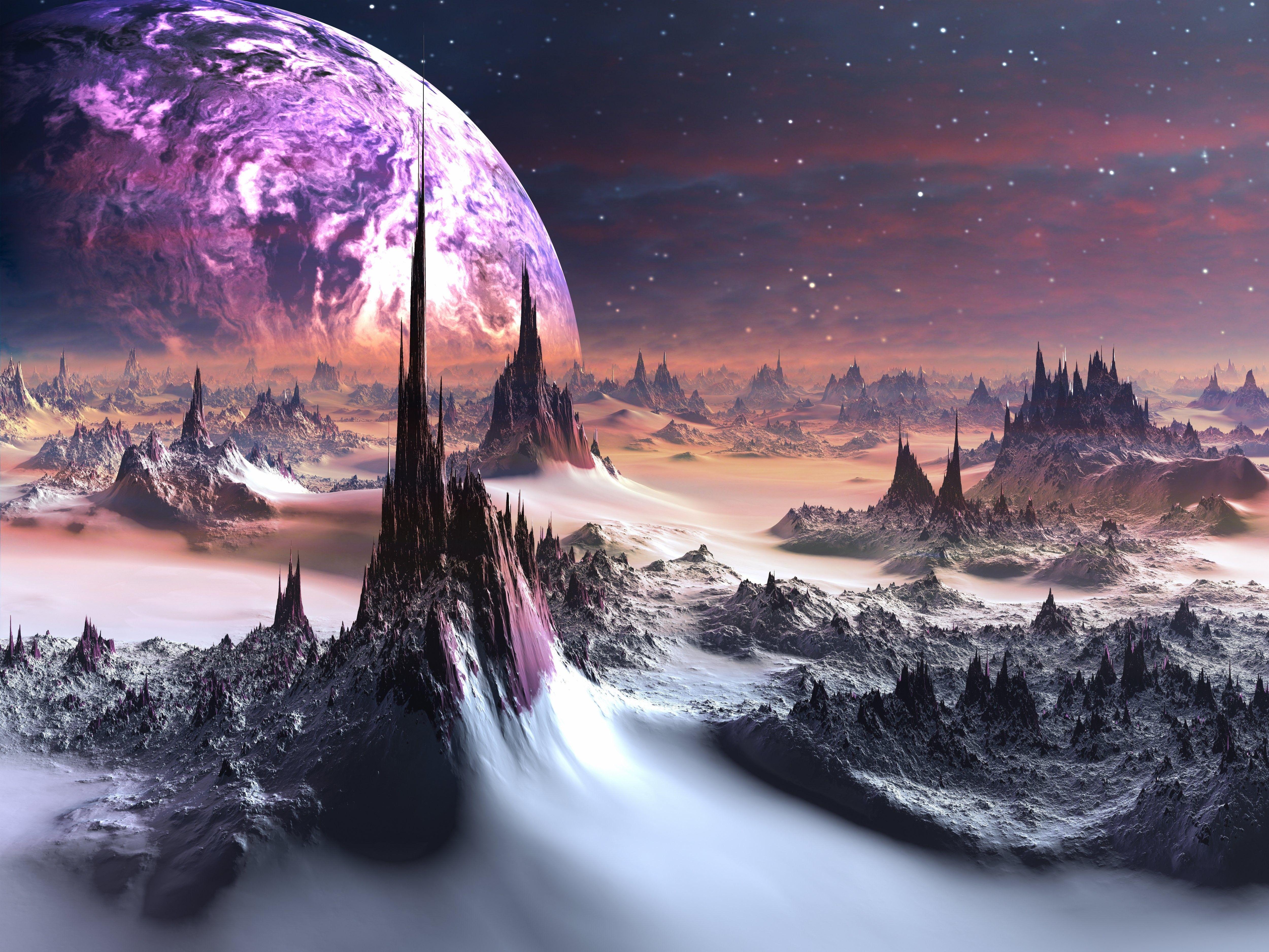 5000x3750 iPhone, Space, Science, Art, Futuristic, View, HD Space Wallpaper