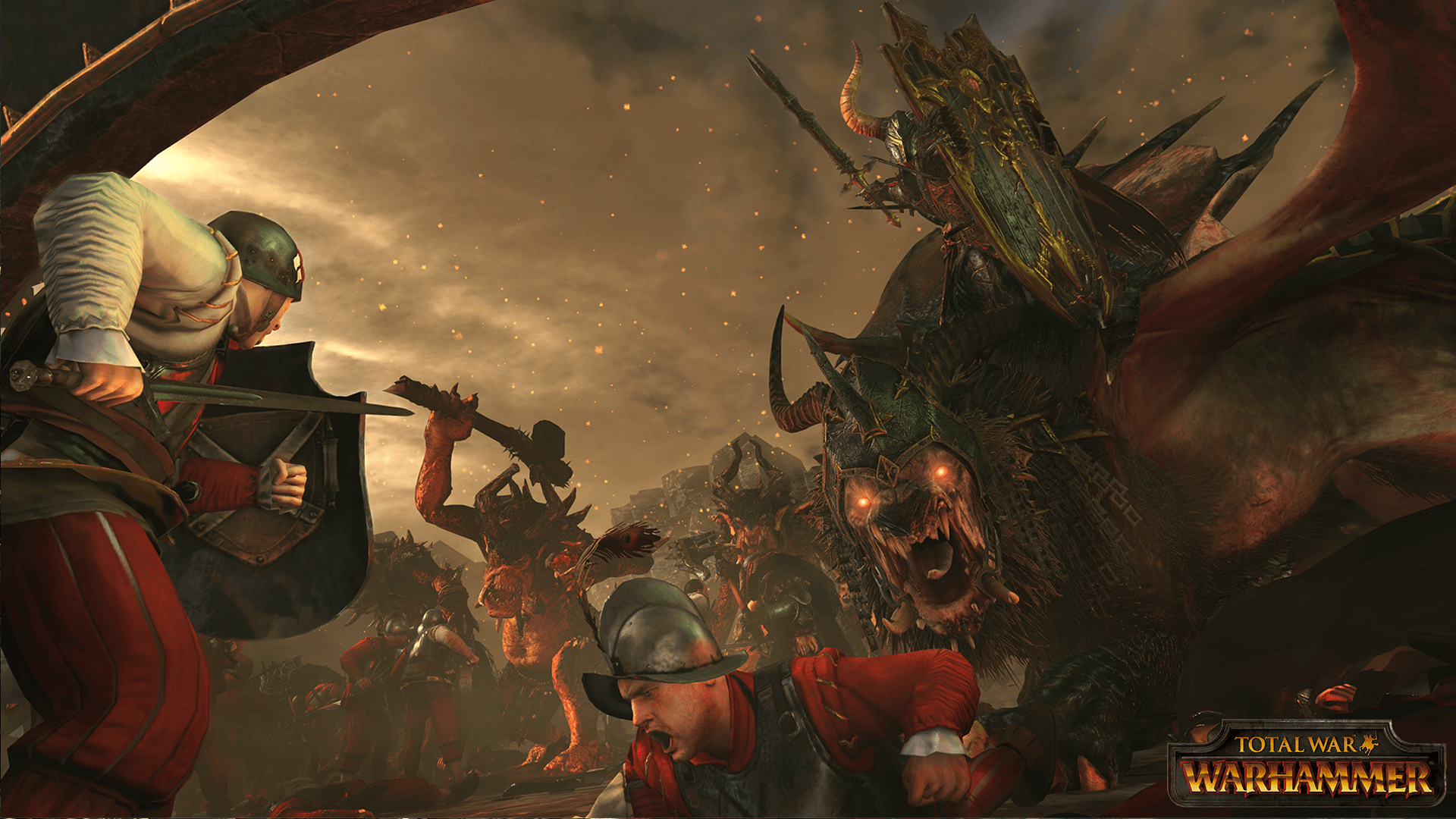 1920x1080 Wallpaper chaos Warriors HD. Warhammer, Total war, Warhammer fantasy