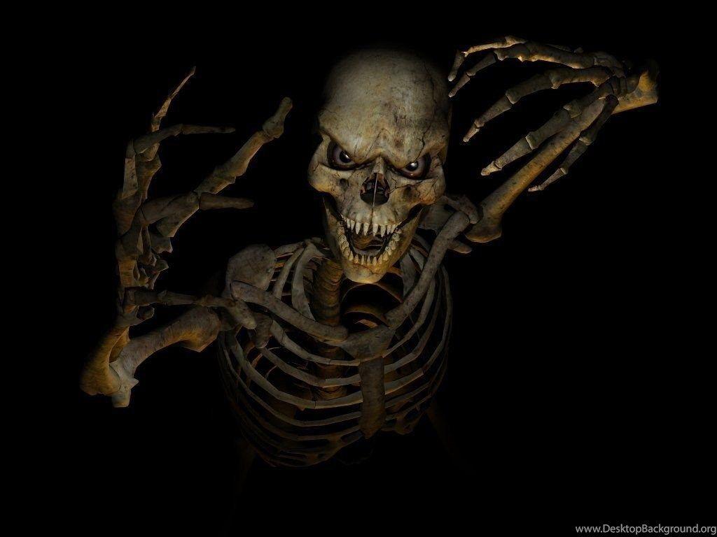 1024x768 Scary Vampire Skull Wallpaper « Imgshout.com Desktop Background