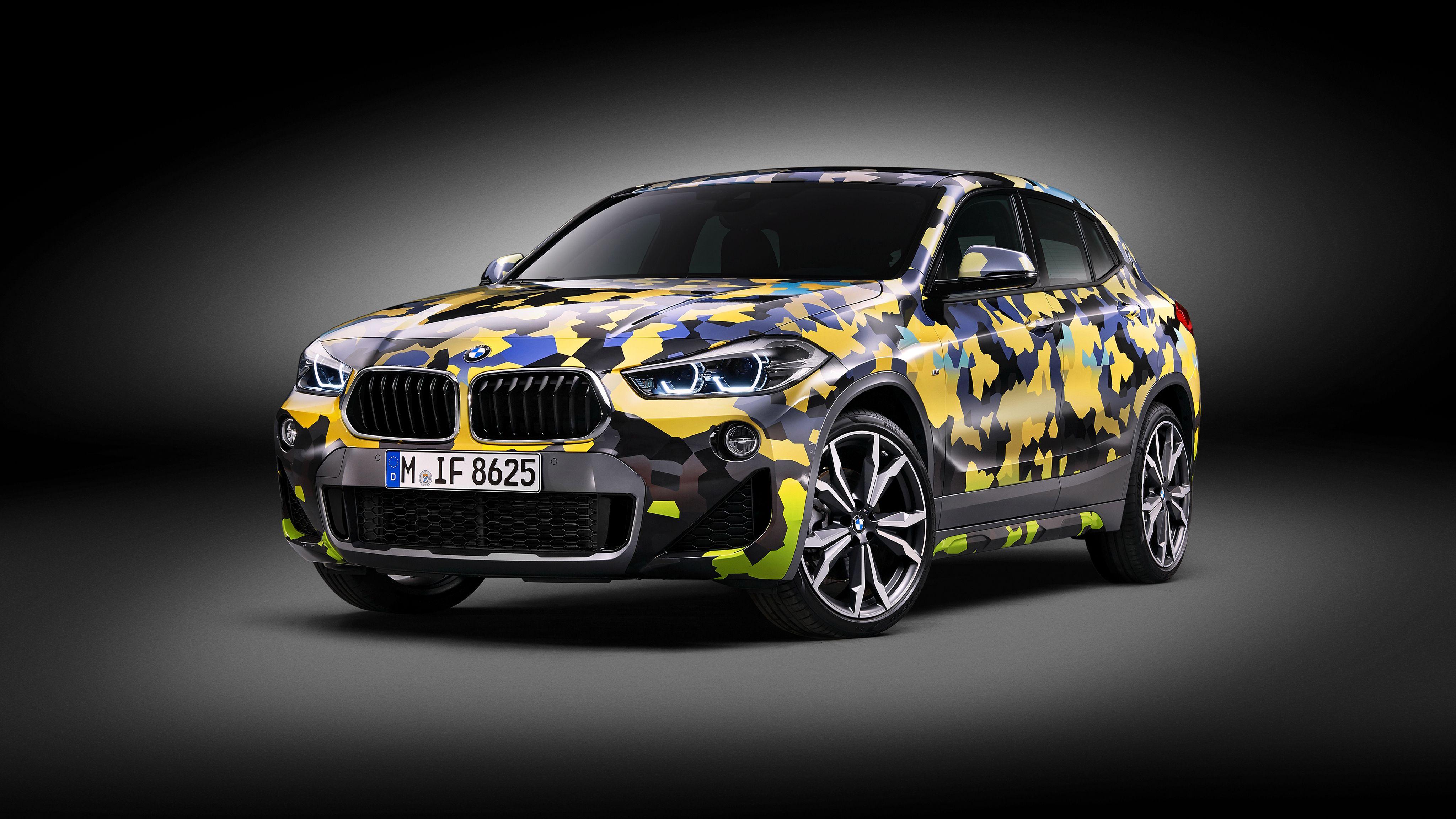 4096x2304 BMW X2 Digital Camo Concept 4K Wallpaper. HD Car Wallpaper