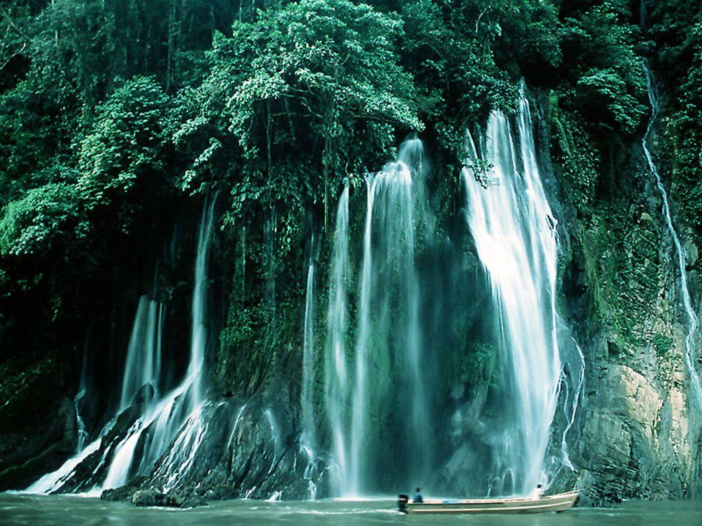 1024x768 Waterfall Computer Background. Computer