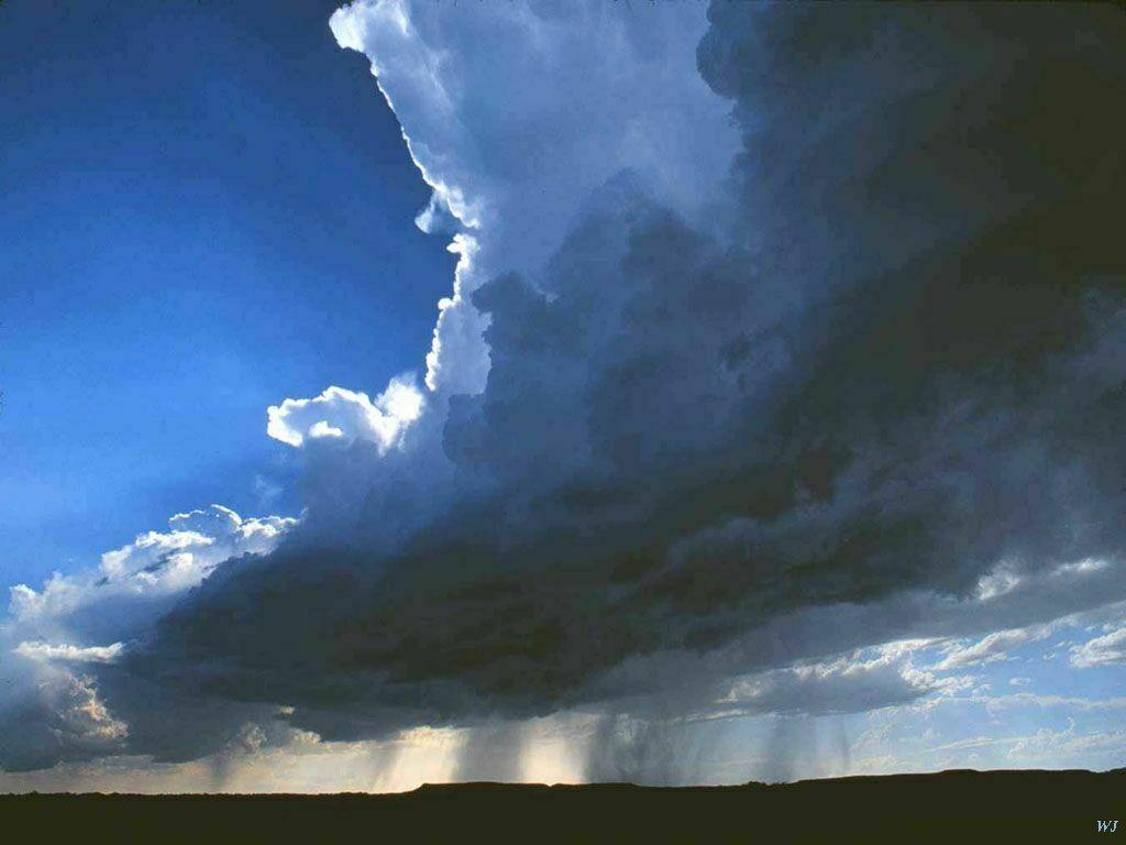 1024x768 Rainy Landscape