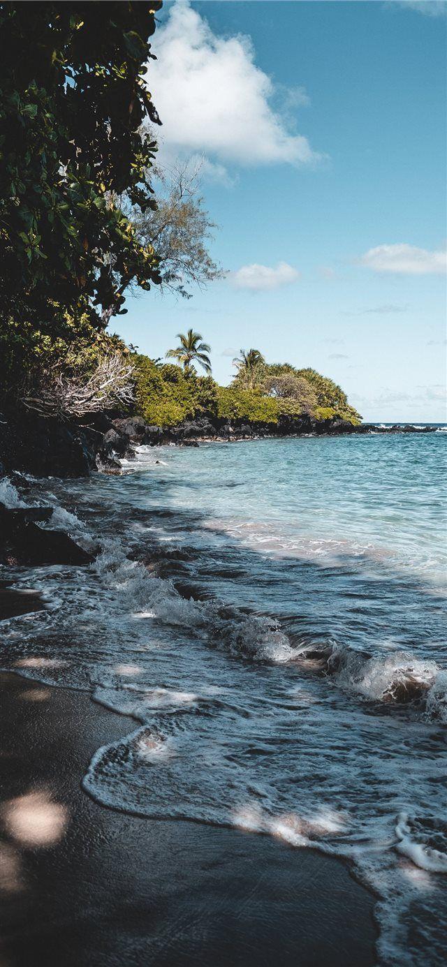 640x1385 Tropical afternoon in beautiful Maui Hawaii iPhone X Wallpaper