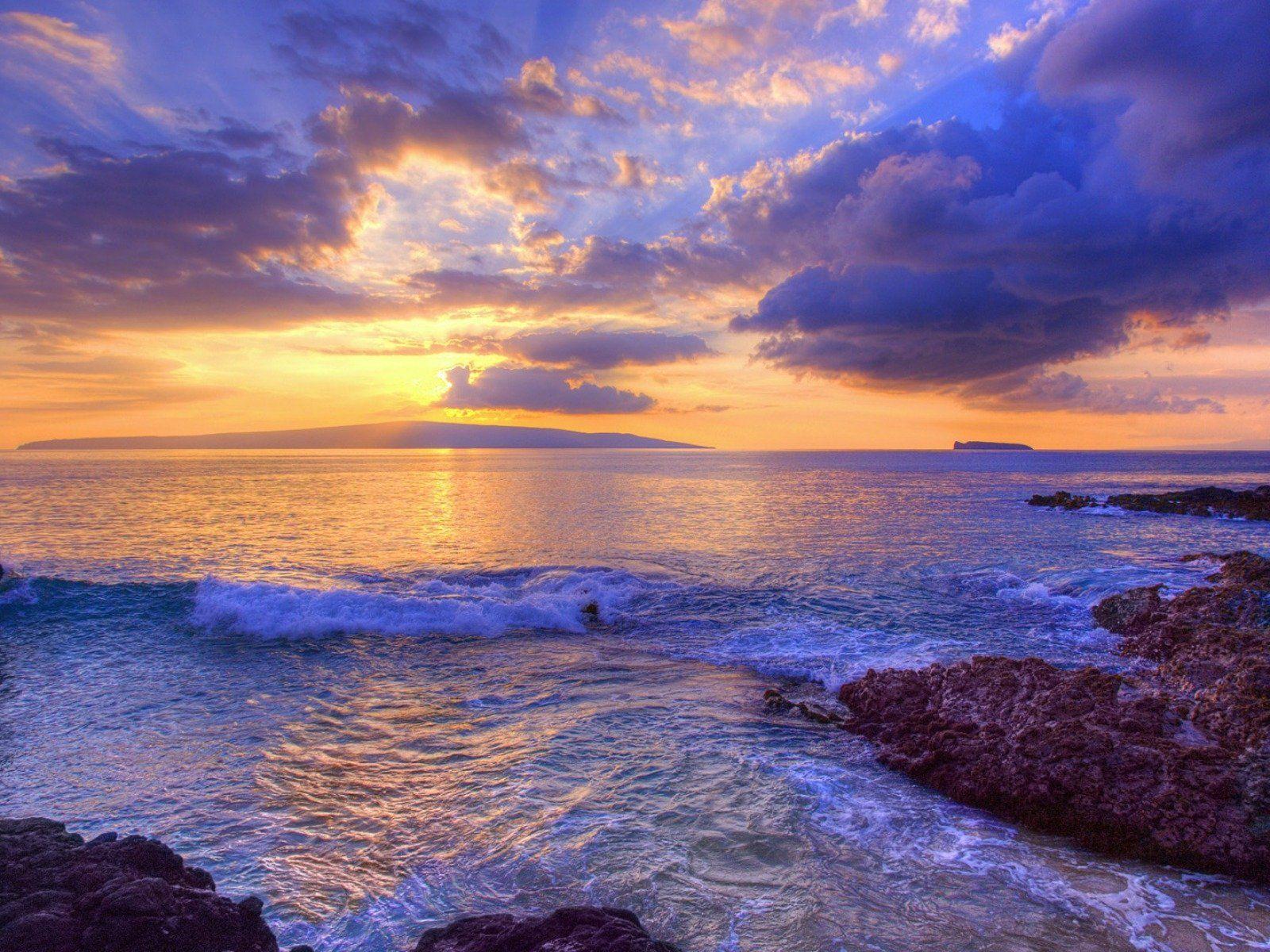 1600x1200 Lava rock beach in maui, Hawaii Wallpaper and Background Imagex1200