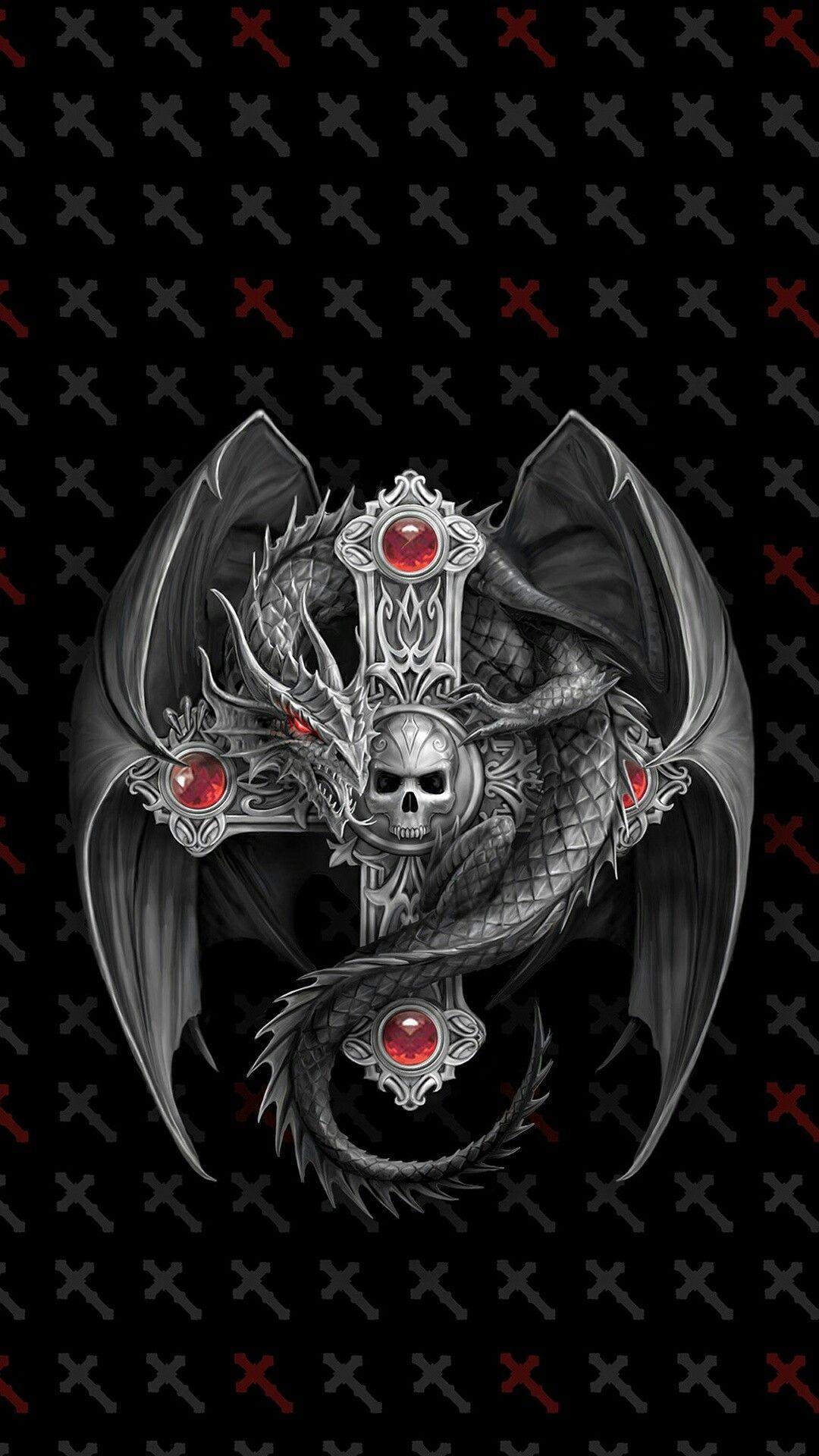1080x1920 Grim reaper. Gothic
