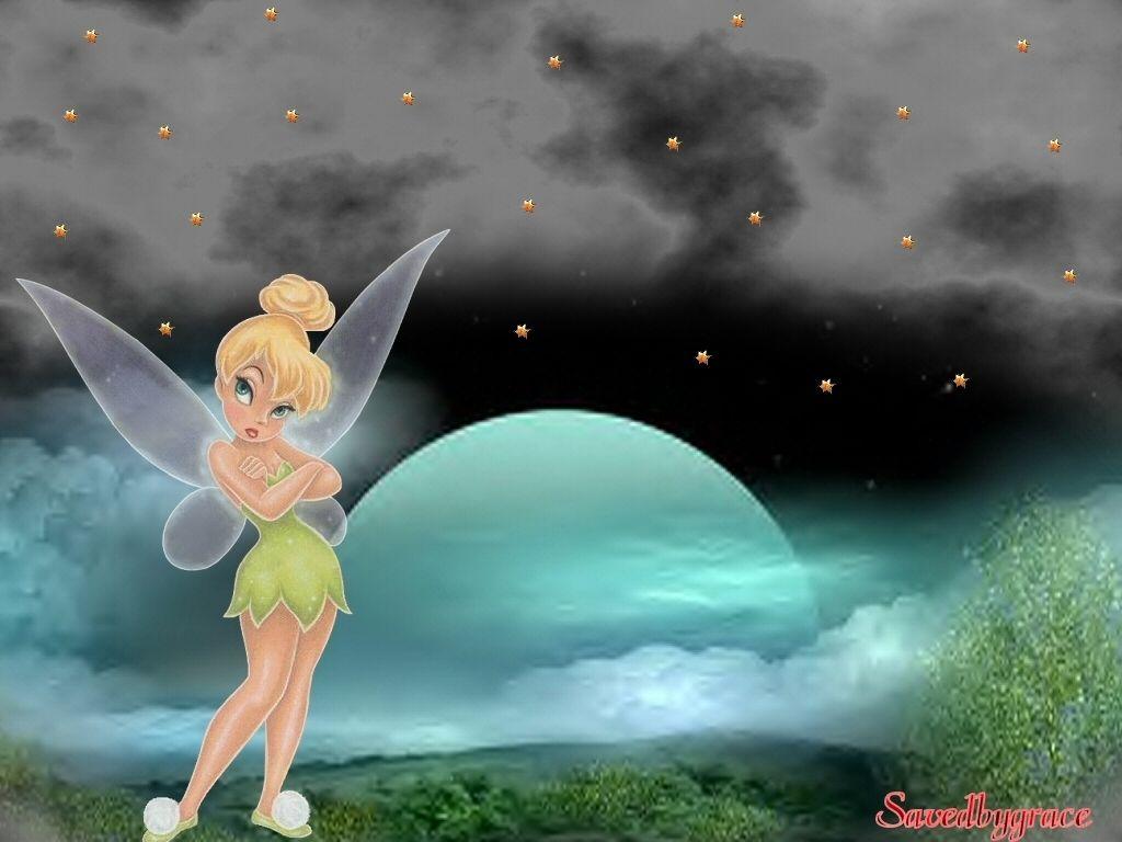 1024x768 Disney Tinkerbell Wallpaper