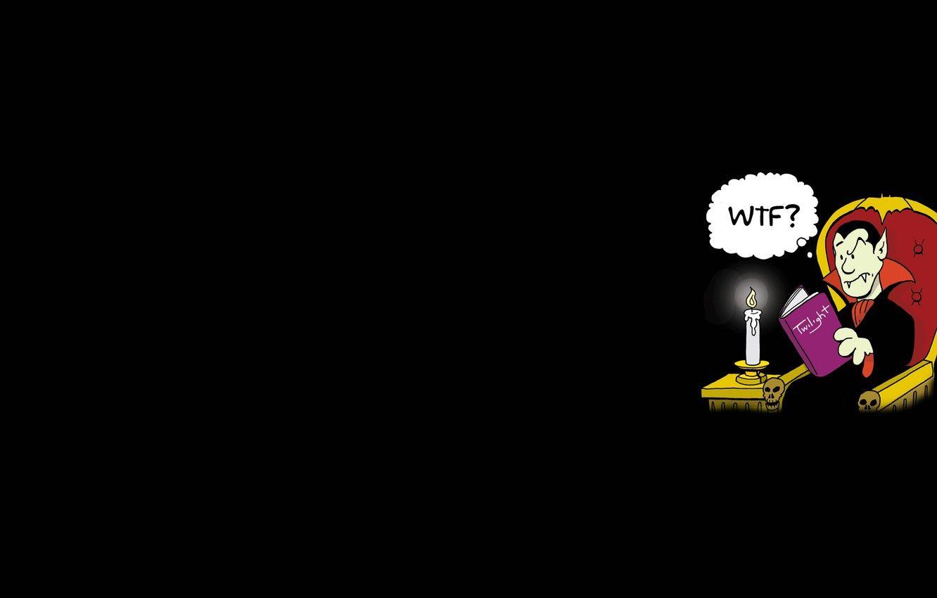 1332x850 Wallpaper the inscription, candle, minimalism, vampire, book