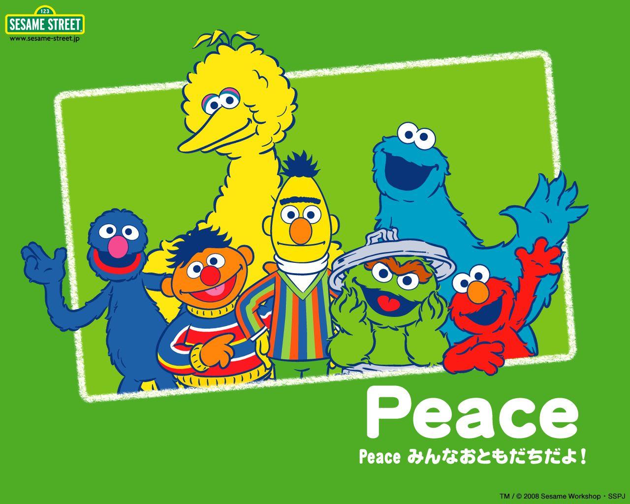 1280x1024 Sesame Street Learn Japanese Street Wallpaper 17902573