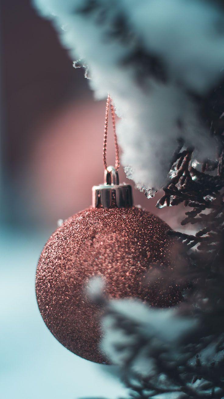736x1308 Sparkly Christmas iPhone Xs Max Wallpaper. คริสต์มาส