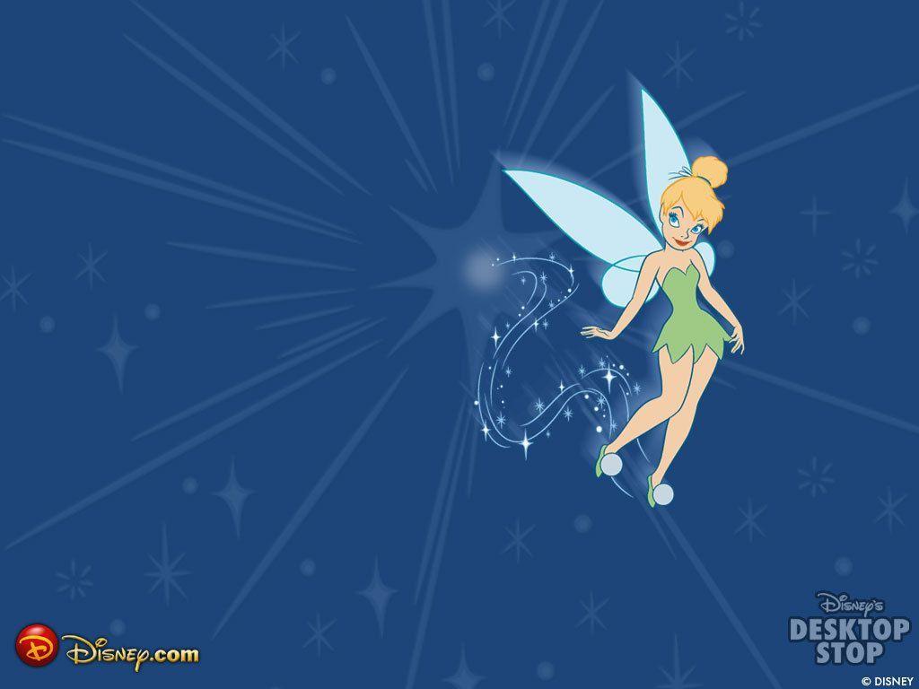 1024x768 Free Tinkerbell Wallpaper
