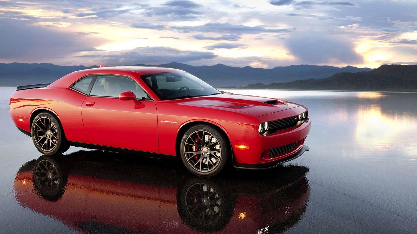 1366x768 Download wallpaper 1366x768 dodge, challenger, hellcat tablet