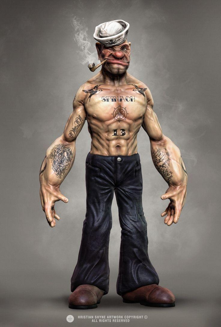 736x1086 Popeye Wallpaper Gallery The Sailor Man Hd, Download