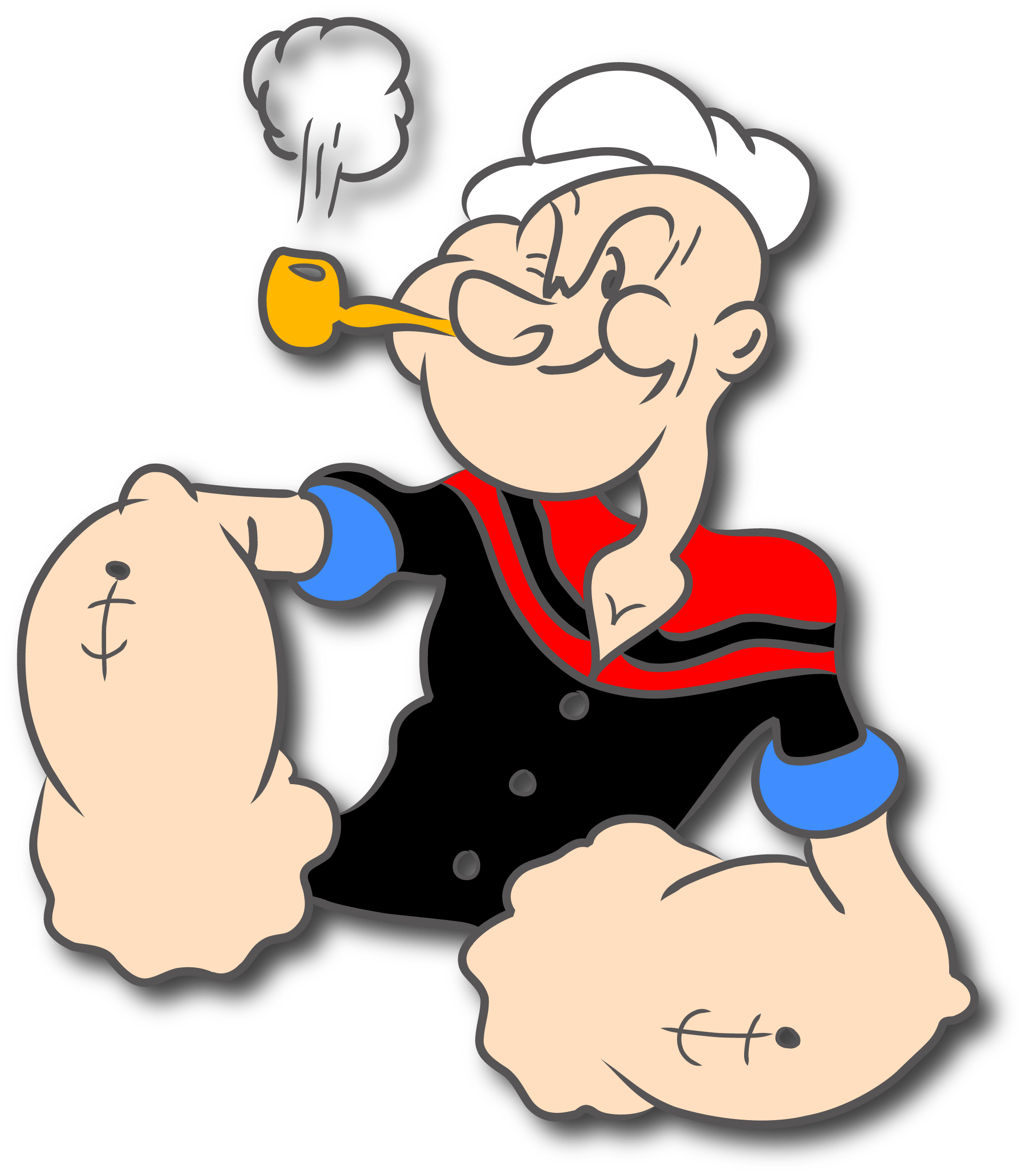 2002x2293 Popeye Cartoon Wallpaper For Computer