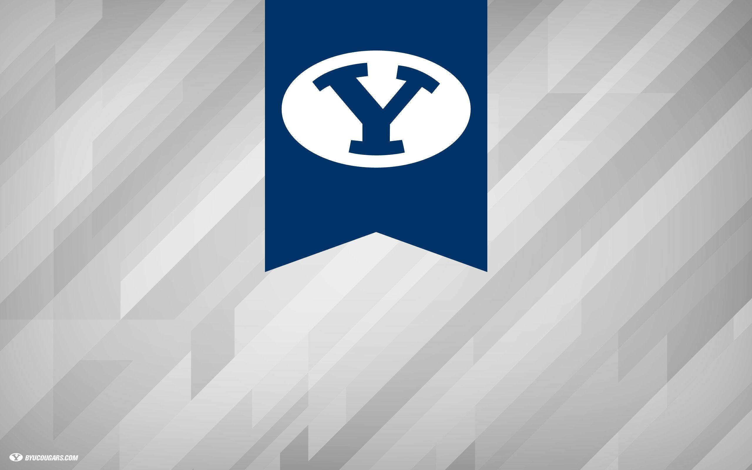 byu cougars logo on football field 1080p