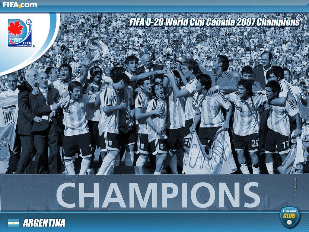 1024x768 Football Wallpaper: Argentina Football Team 216 - Argentina