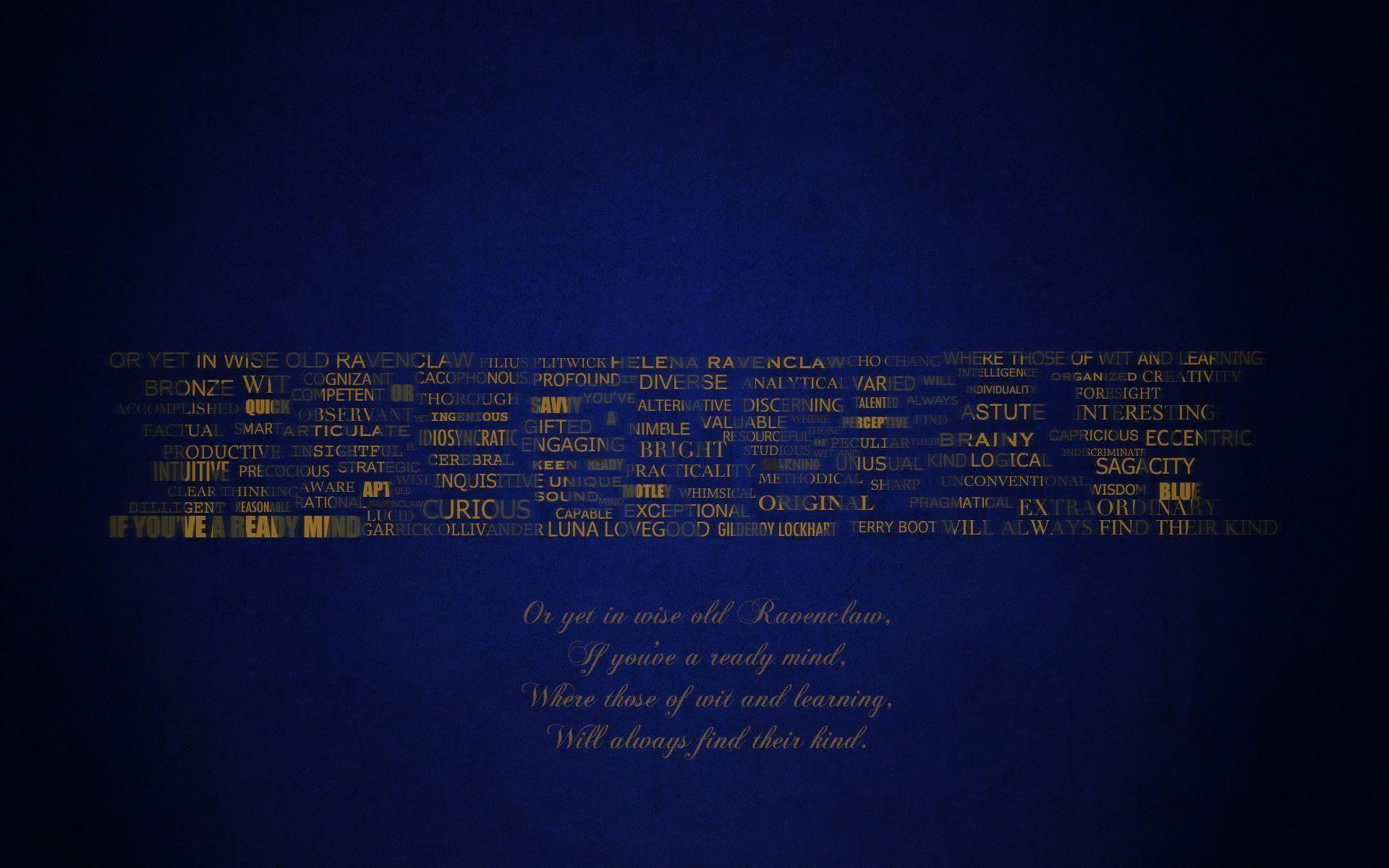 1920x1200 Ravenclaw Desktop Wallpaper Lovely Ravenclaw Wallpaper Wallpaper