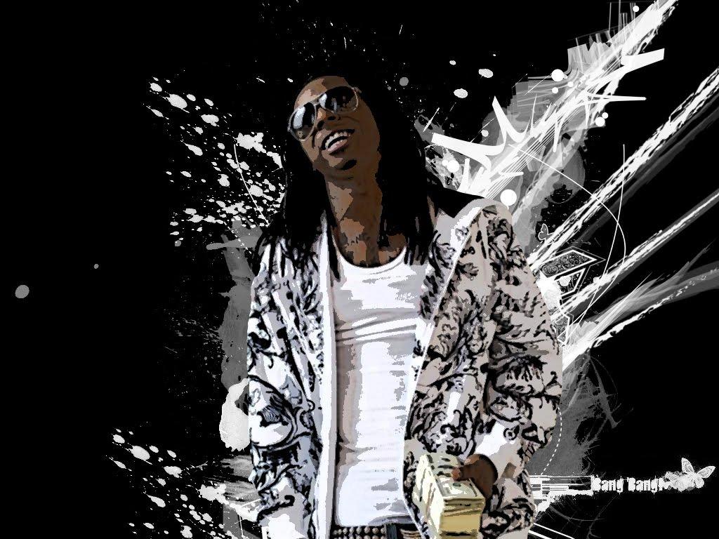 1024x768 Wallpaper Celebrity: Lil Wayne HD Wallpaper 2010