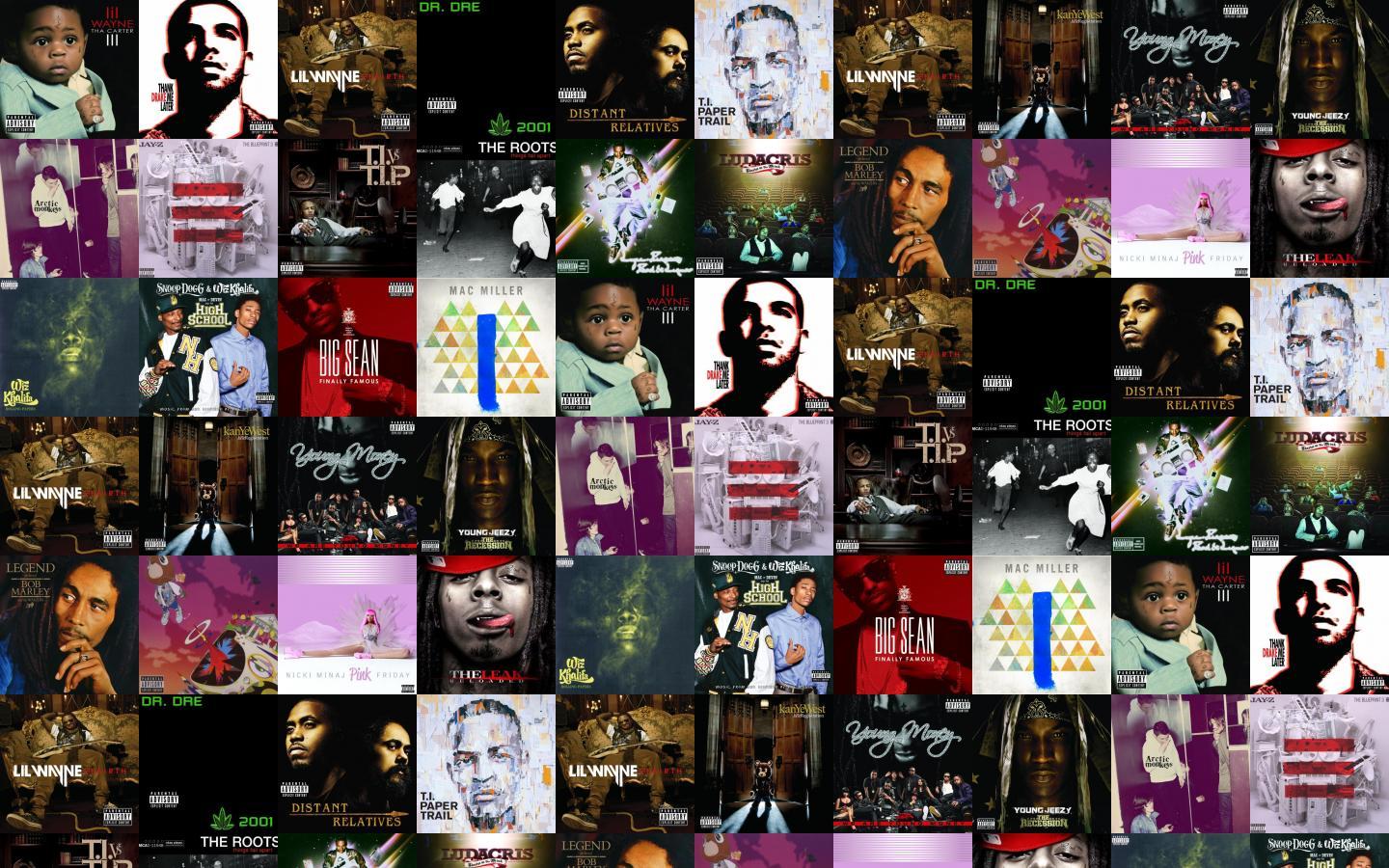 1440x900 Lil Wayne Carter 3 Drake Thank Wallpaper « Tiled Desktop Wallpaper