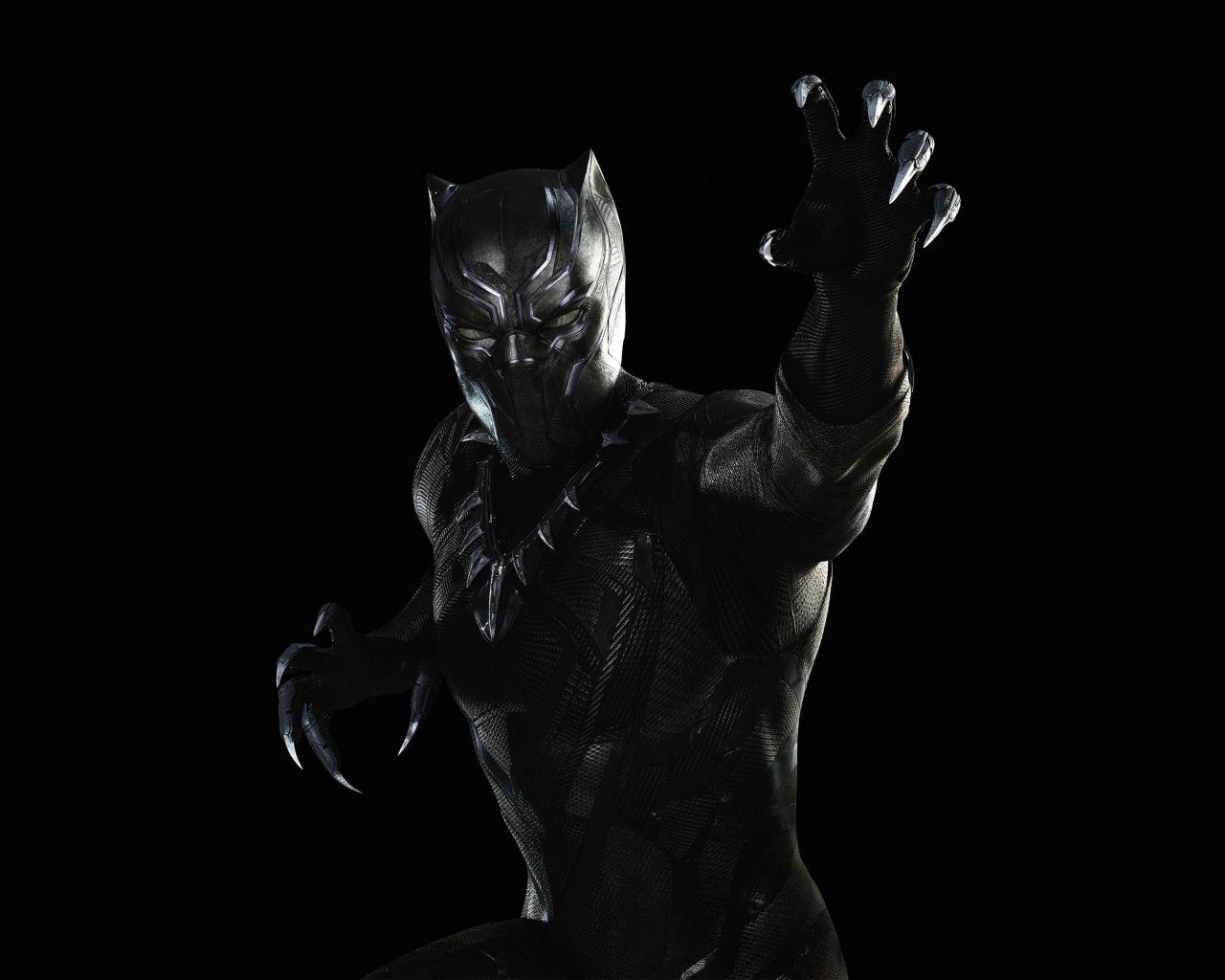 1280x1024 Desktop Wallpaper Black Panther, Marvel Comics, Avengers, HD Image, Picture, Background, 03oach