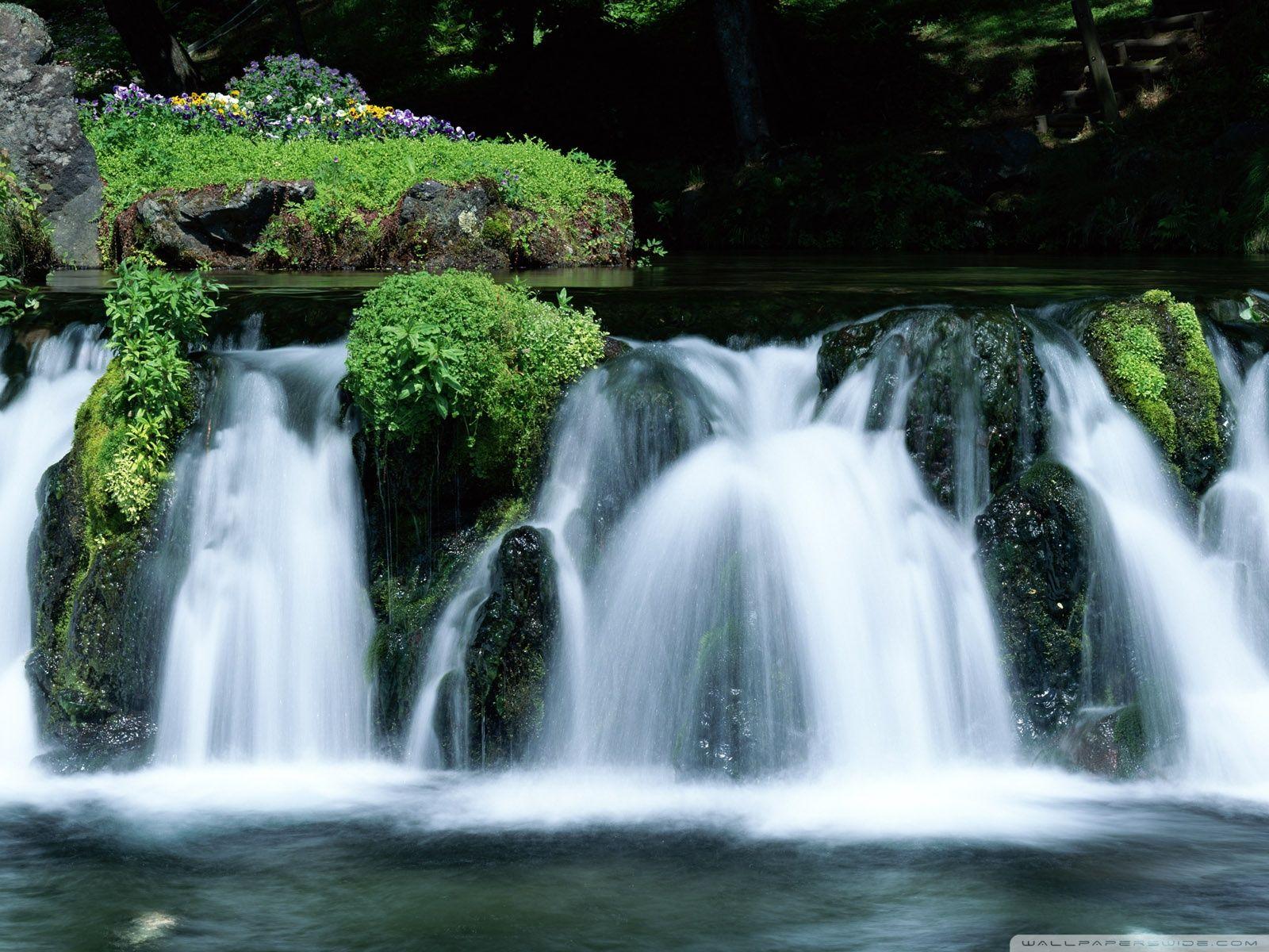 1600x1200 Waterfall, Japan Ultra HD Desktop Background Wallpaper for 4K UHD TV : Tablet