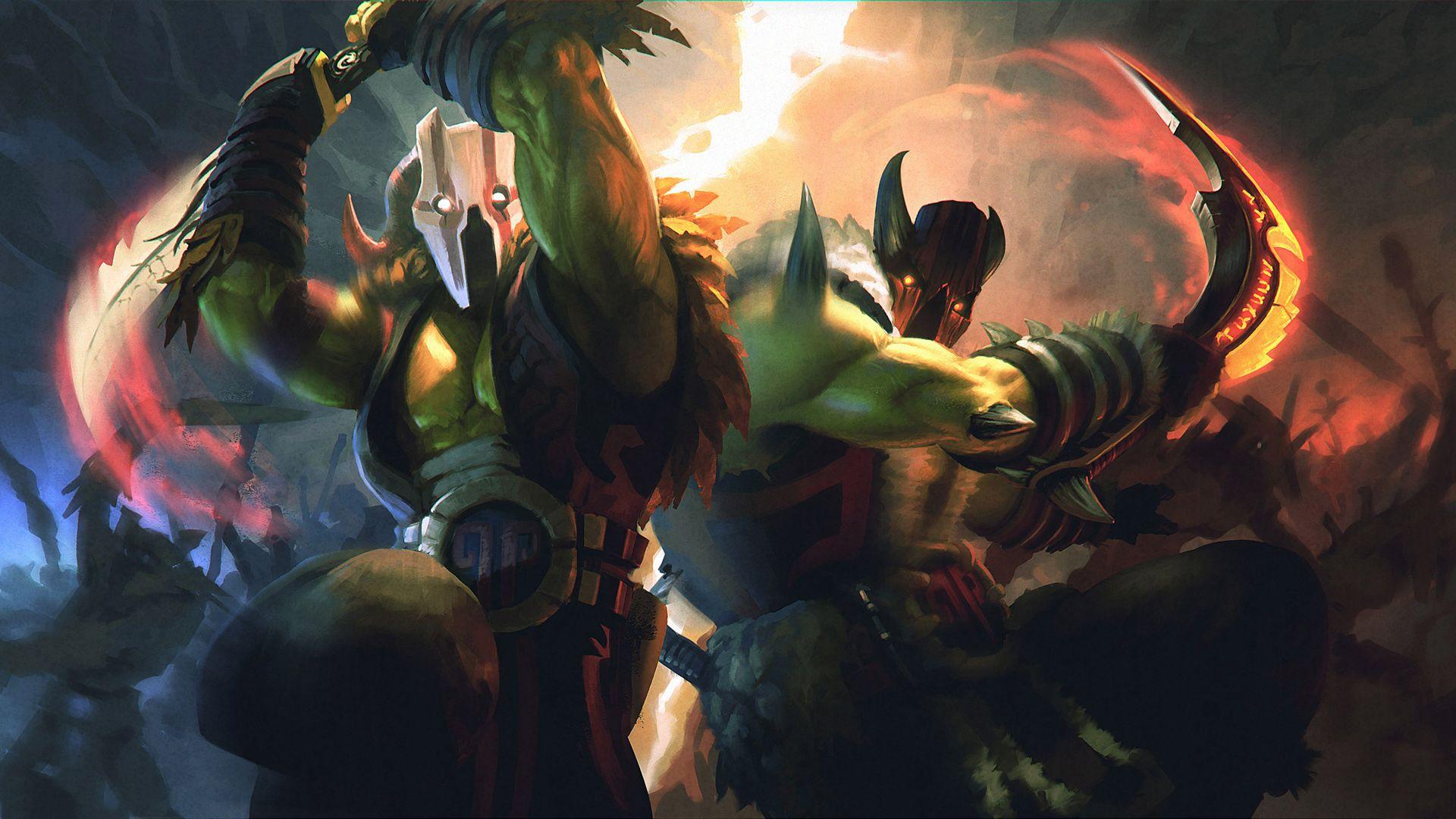 1920x1080 Dota 2 Juggernaut Арт