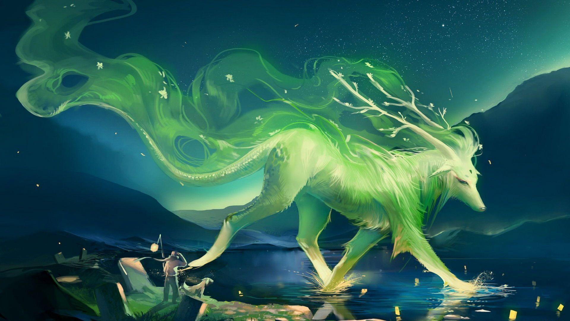 1920x1080 Mythical Creatures Wallpaper
