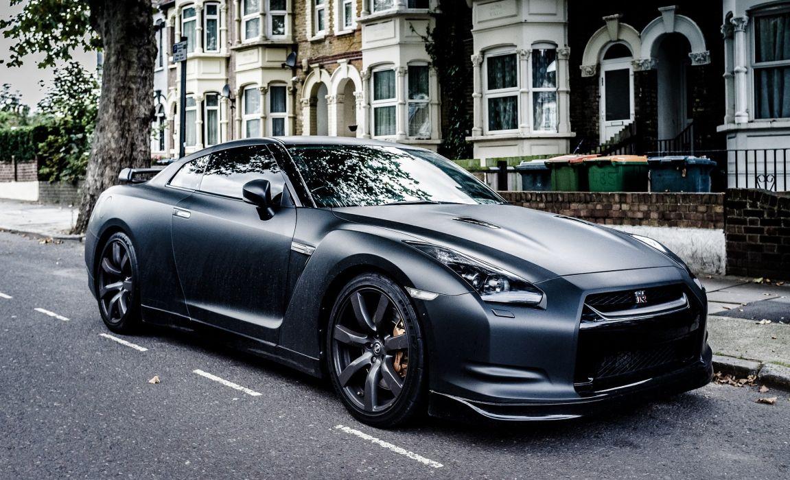 1151x700 GT R Nismo Nissan R35 TUNING Supercar Coupe Japan Noire Black Nero