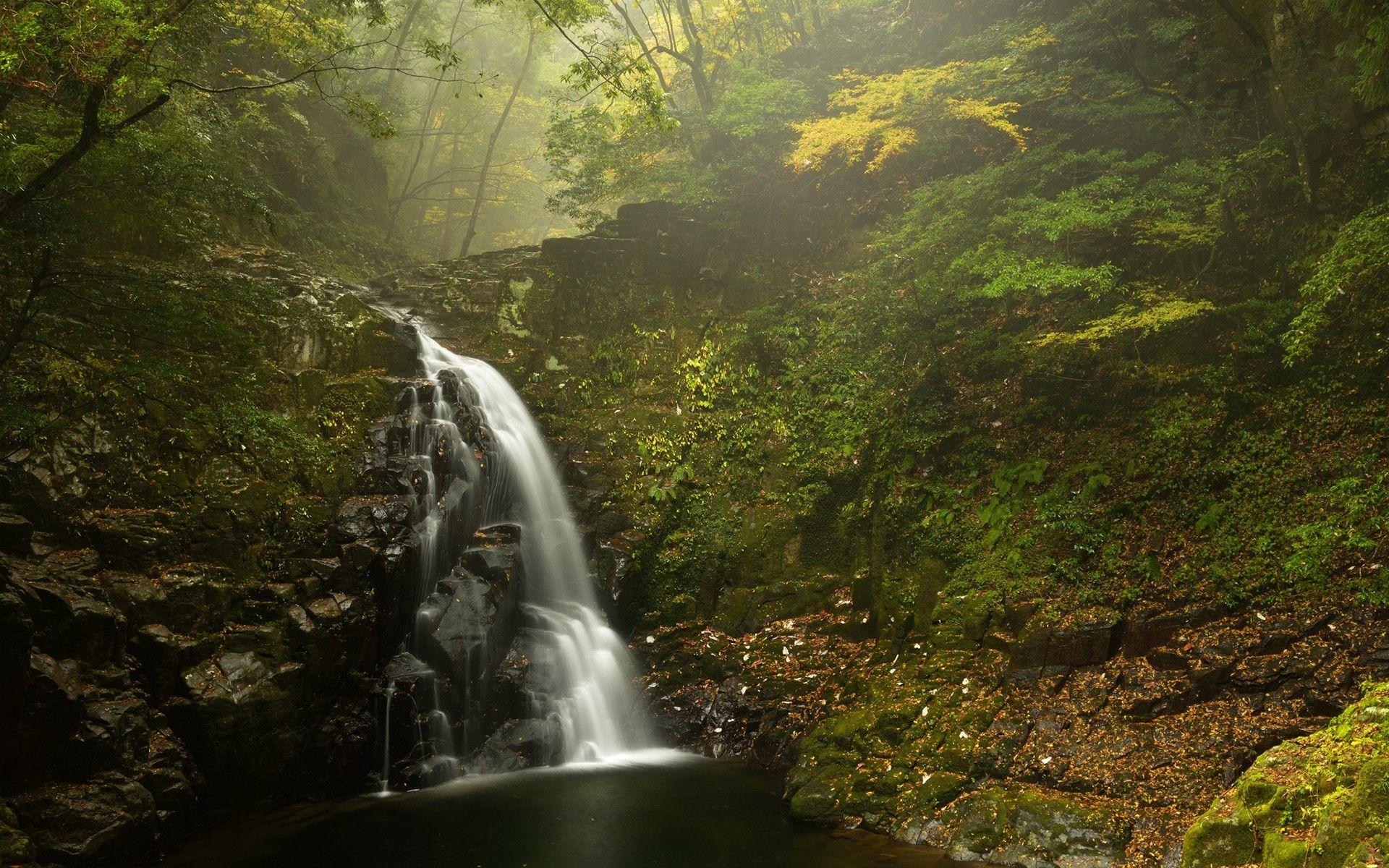 1920x1200 Daily Wallpaper: Fudō Falls, Japan. I Like To Waste My Time