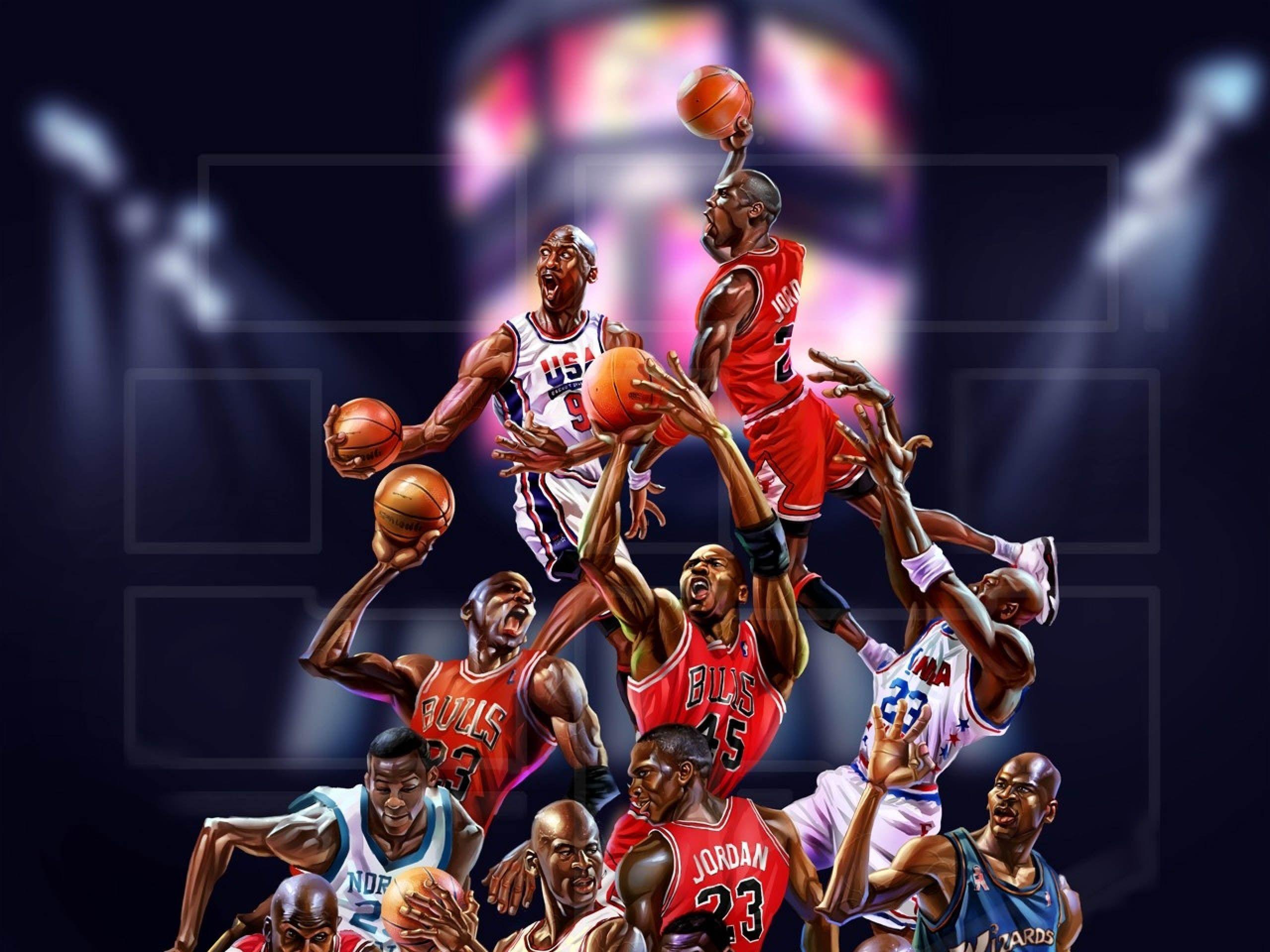 2560x1920 Michael Jordan Art, HD Sports, 4k Wallpaper, Image, Background